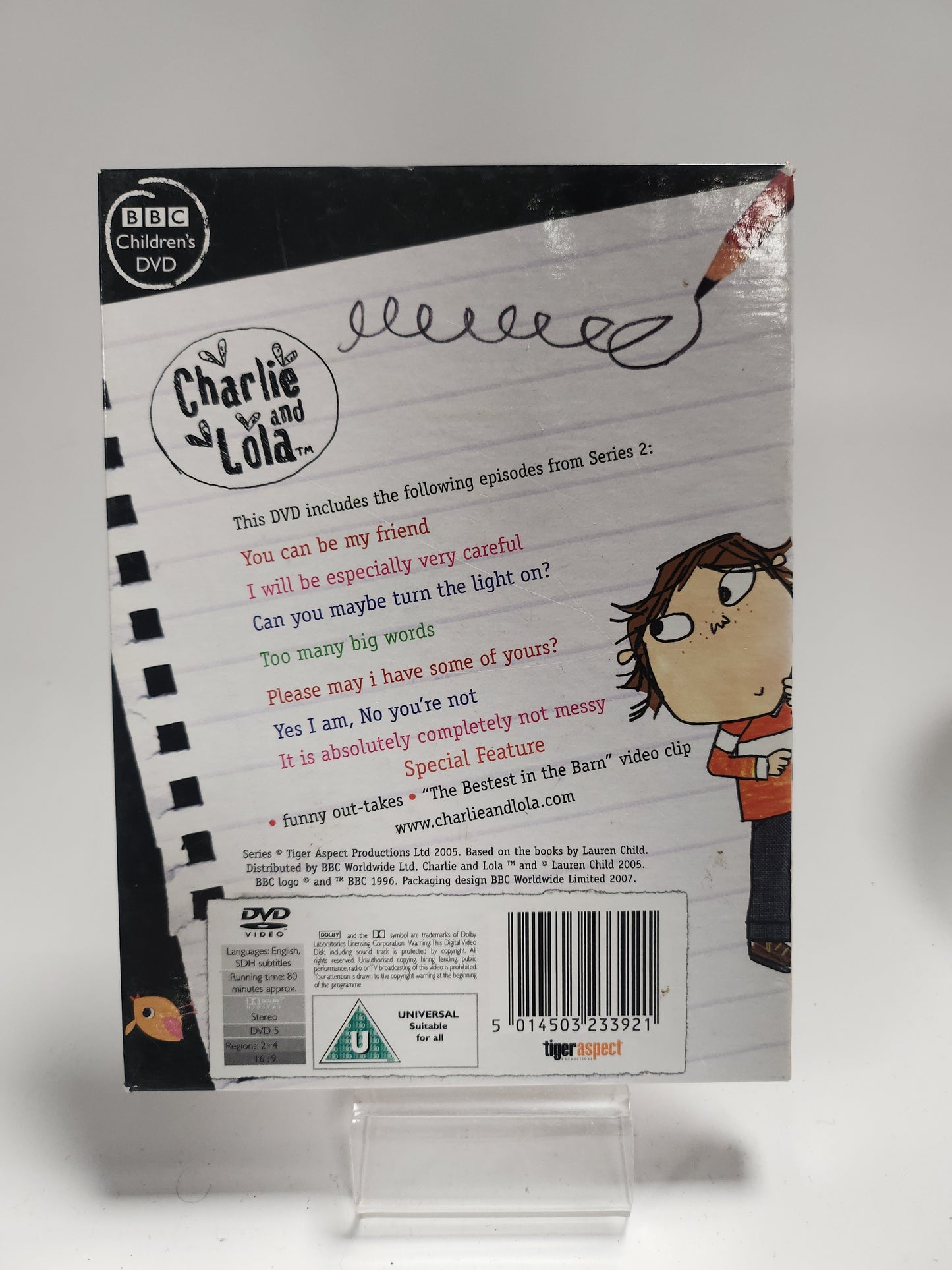 Charlie and Lola Five Dvd Kids