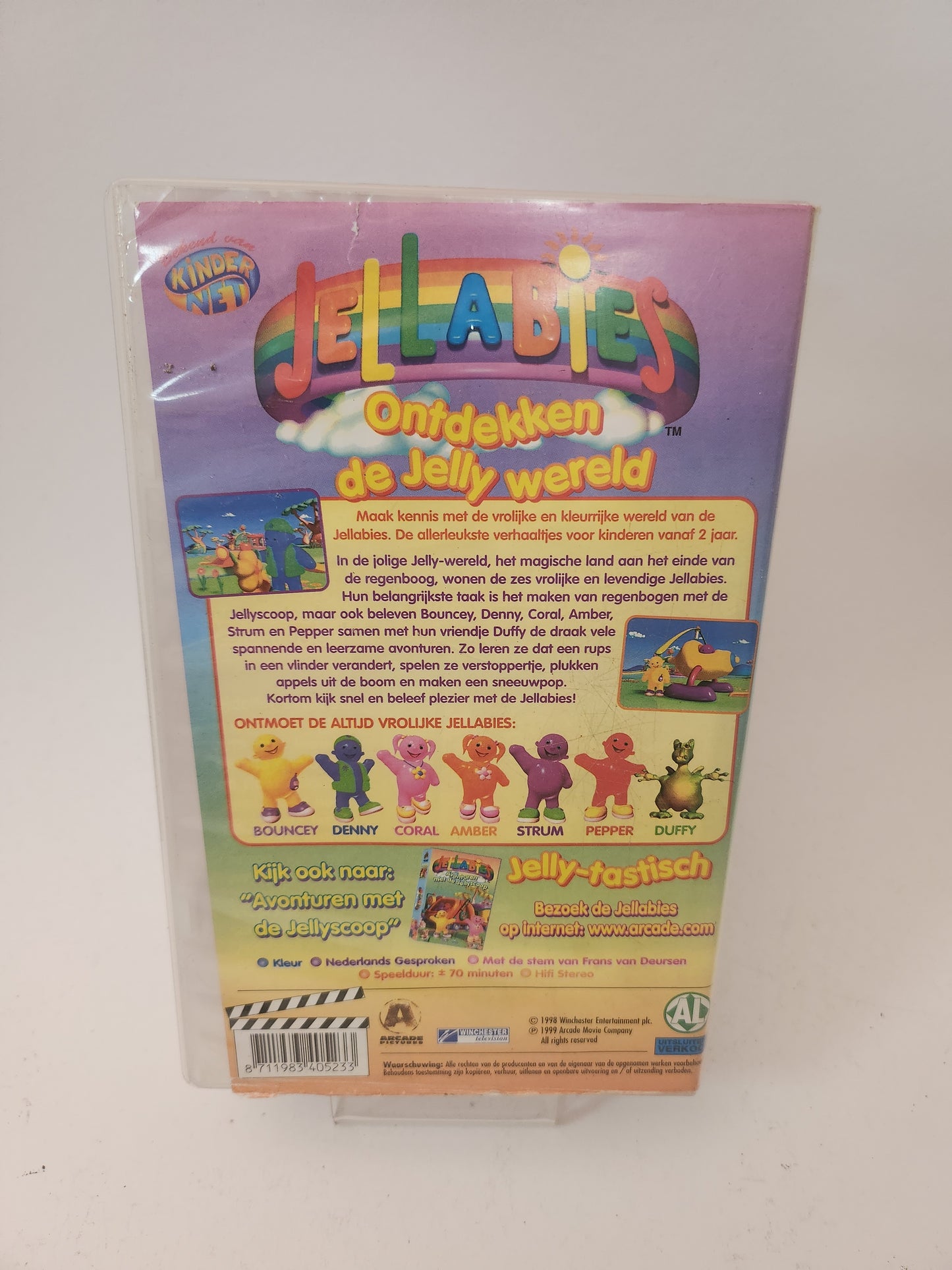 Jellabies: Ontdekken de Jelly Wereld VHS Kids