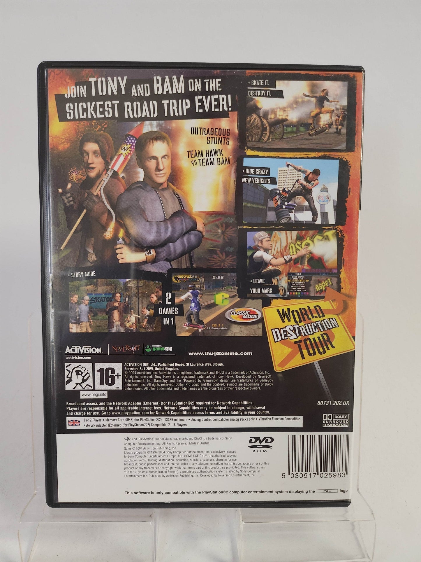 Tony Hawk's Underground 2 Playstation 2 - Feniks Gameshop