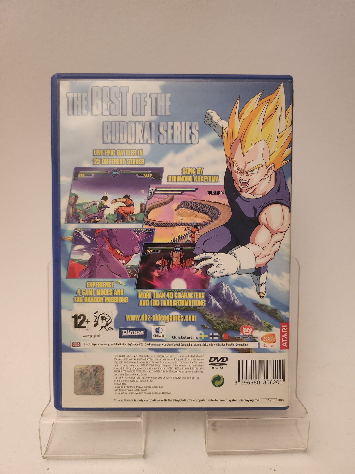 Dragon Ball Z Infinite World Playstation 2
