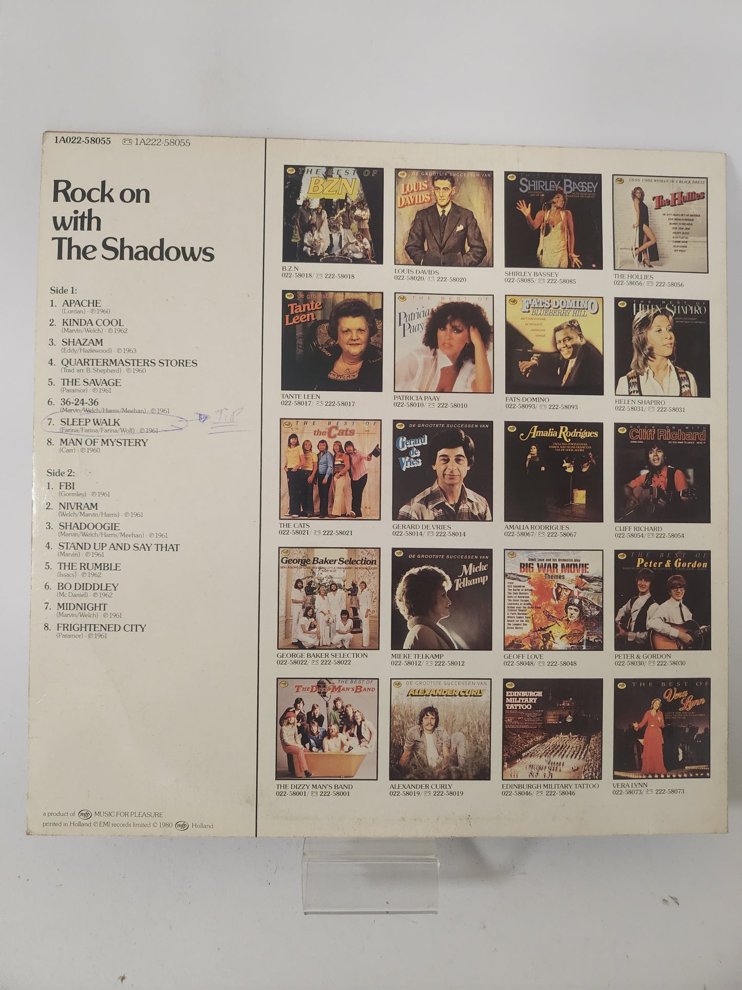 Rock on With the Shadows LP Vinyl