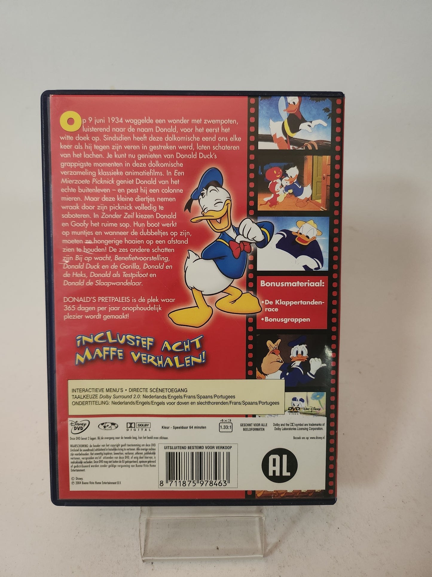 Donald's Pretpaleis Dvd Kids