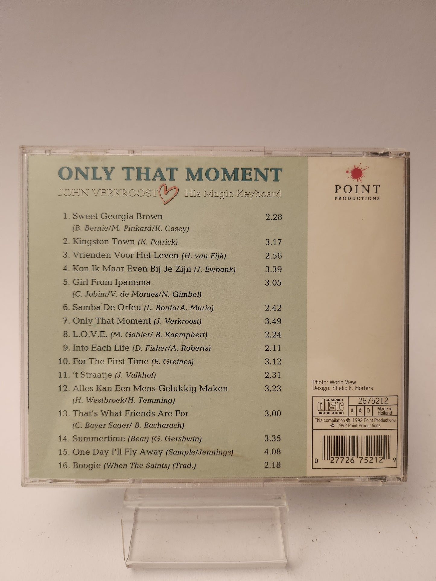 Only That Moment CD