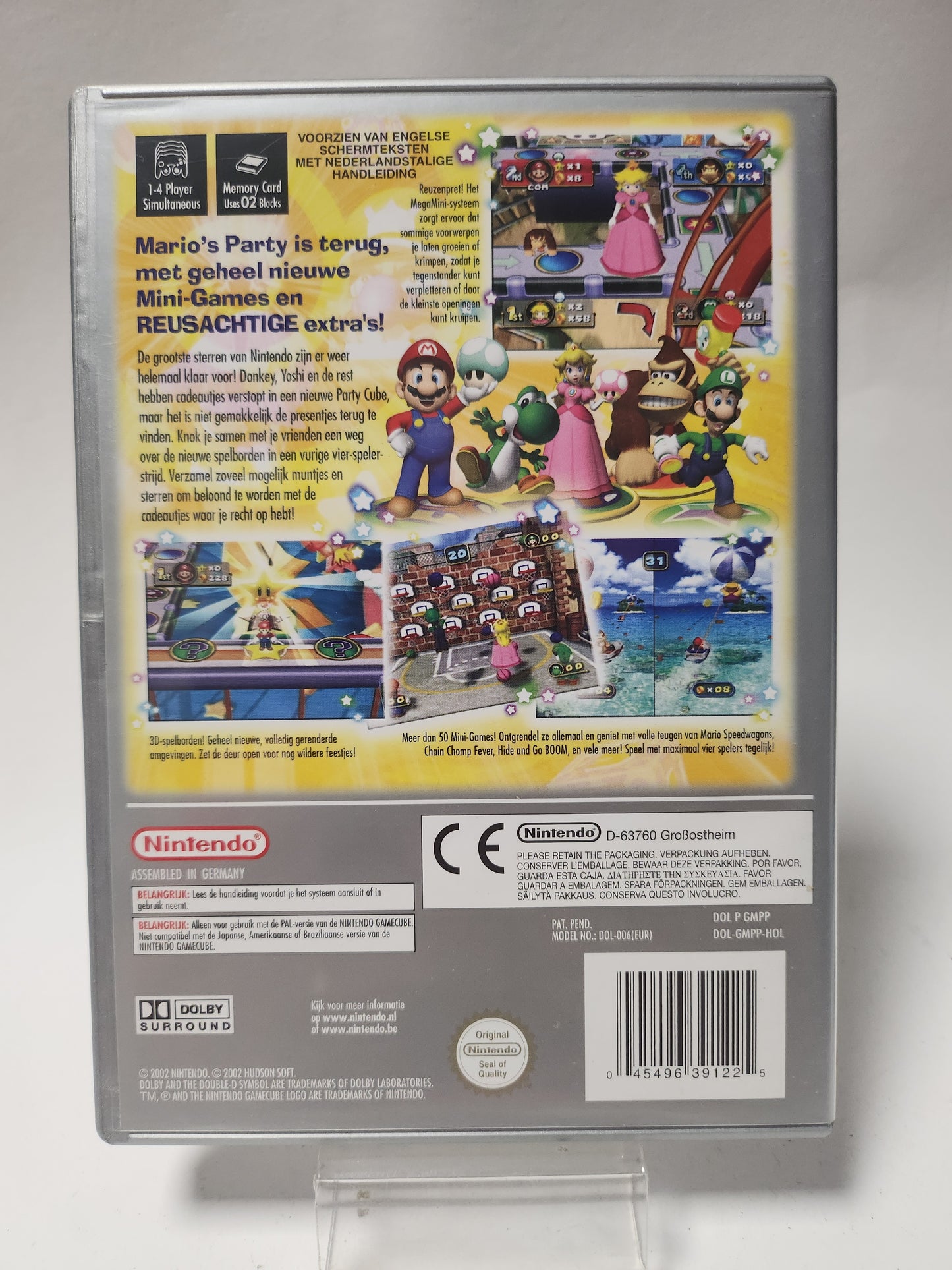 Mario Party 4 Player's Choise (No Book) Nintendo Gamecube