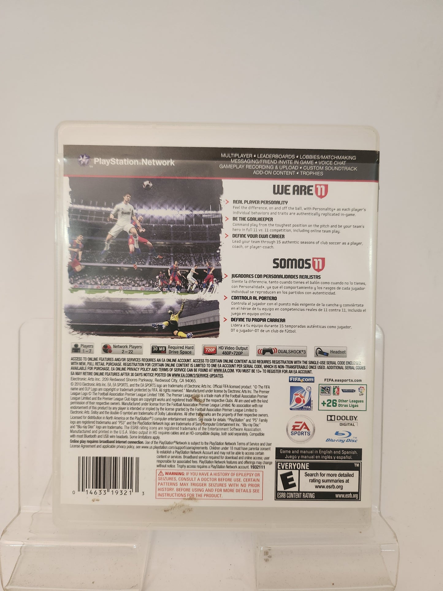 Fifa Soccer 11 NTSC Playstation 3