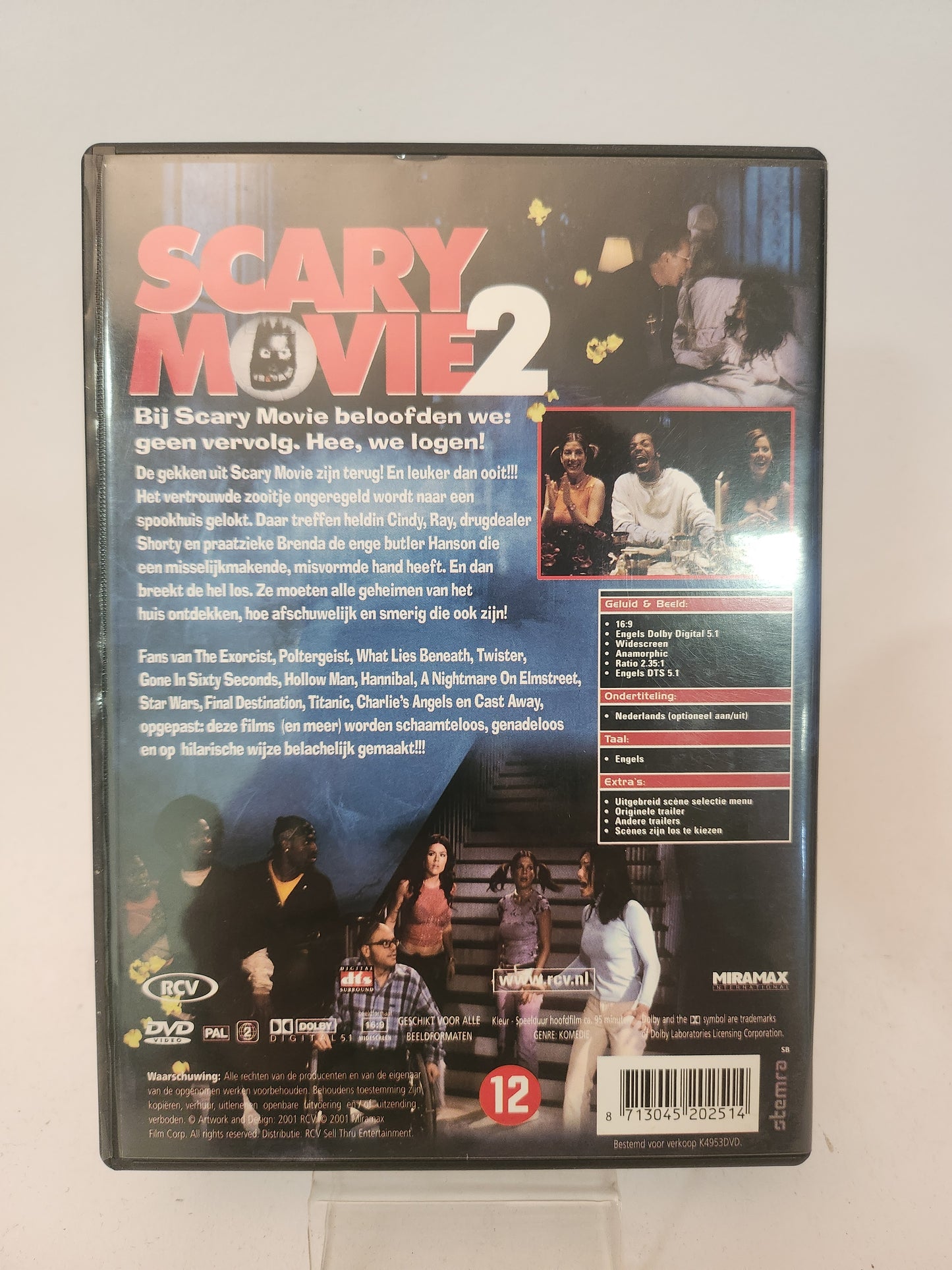 Scary Movie 2 Dvd