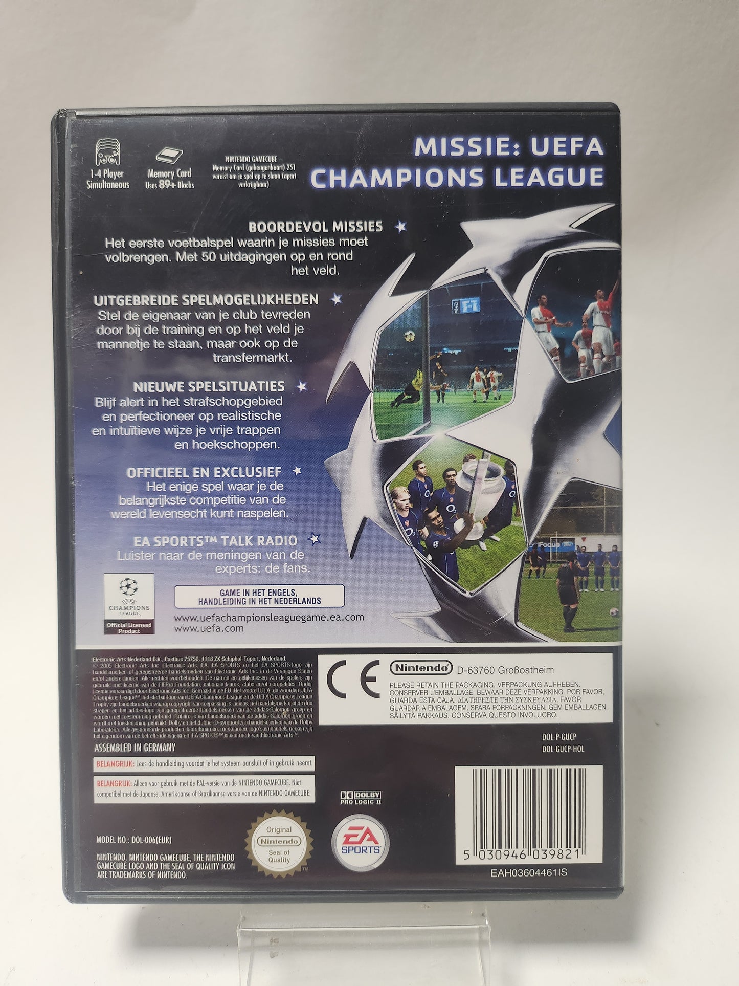 Uefa Champions League 2004-2005 (No Book) Nintendo Gamecube