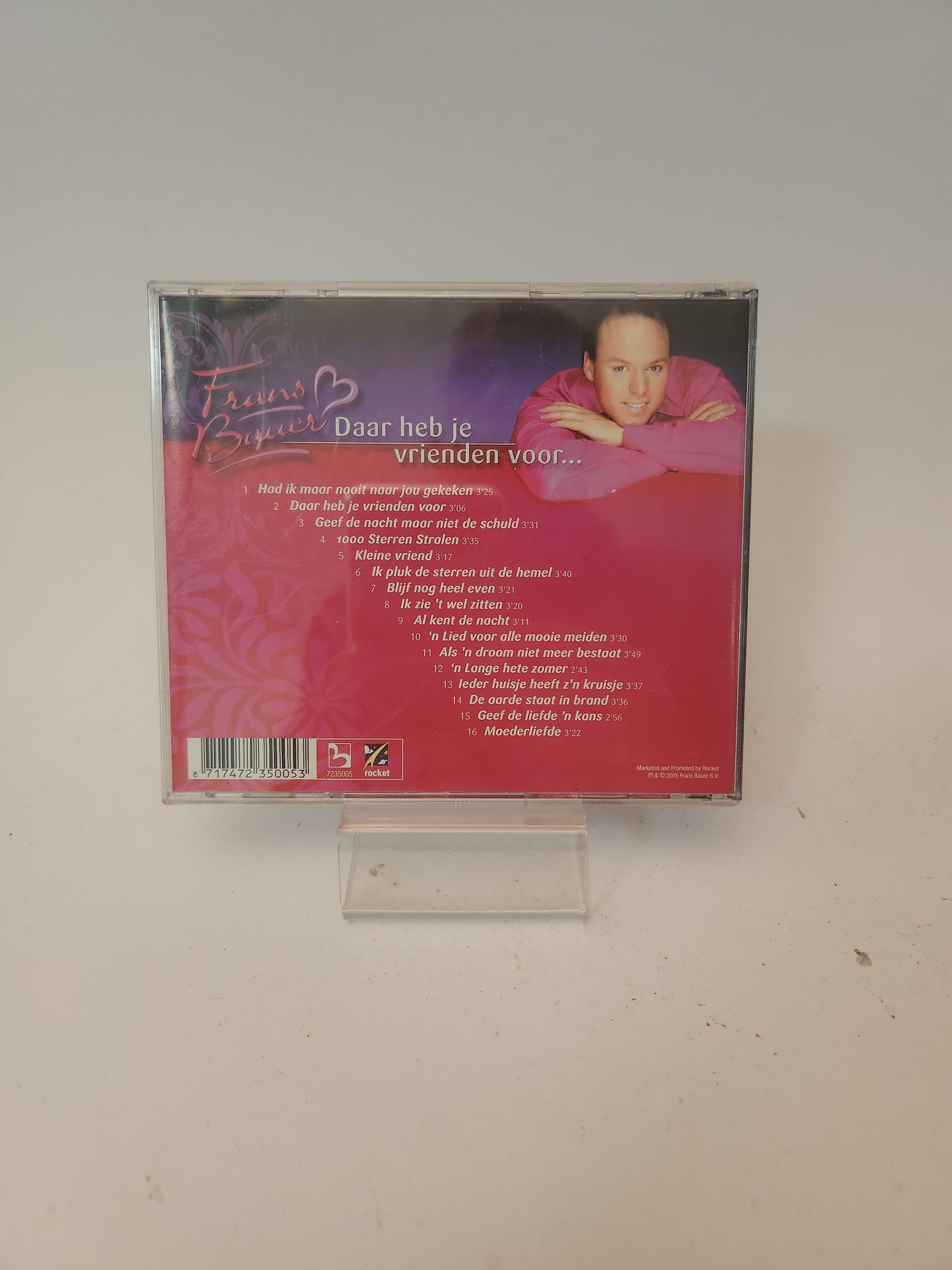 Frans Bauer: Daar heb je Vrienden Voor CD
