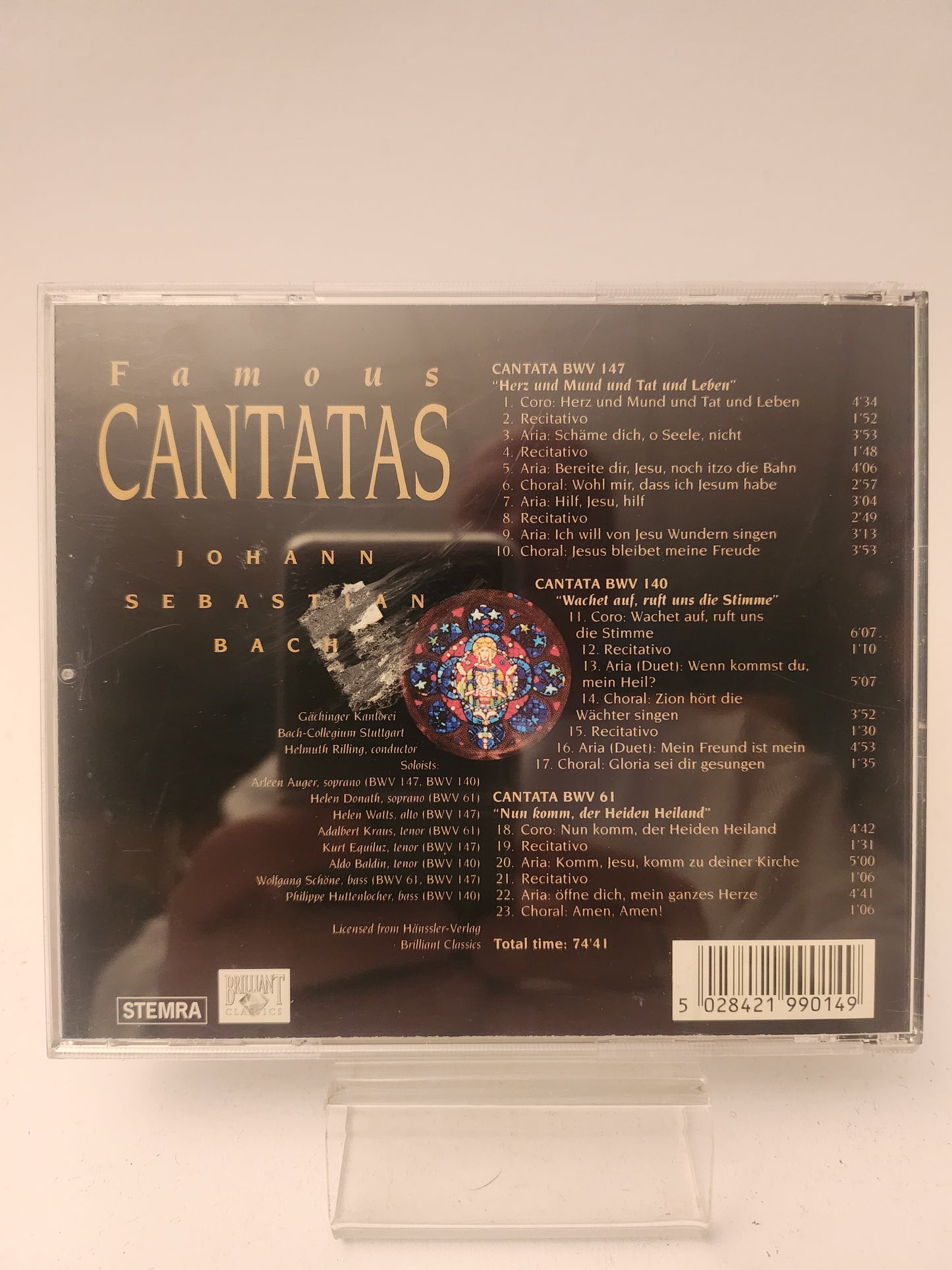 Famous Cantatas CD