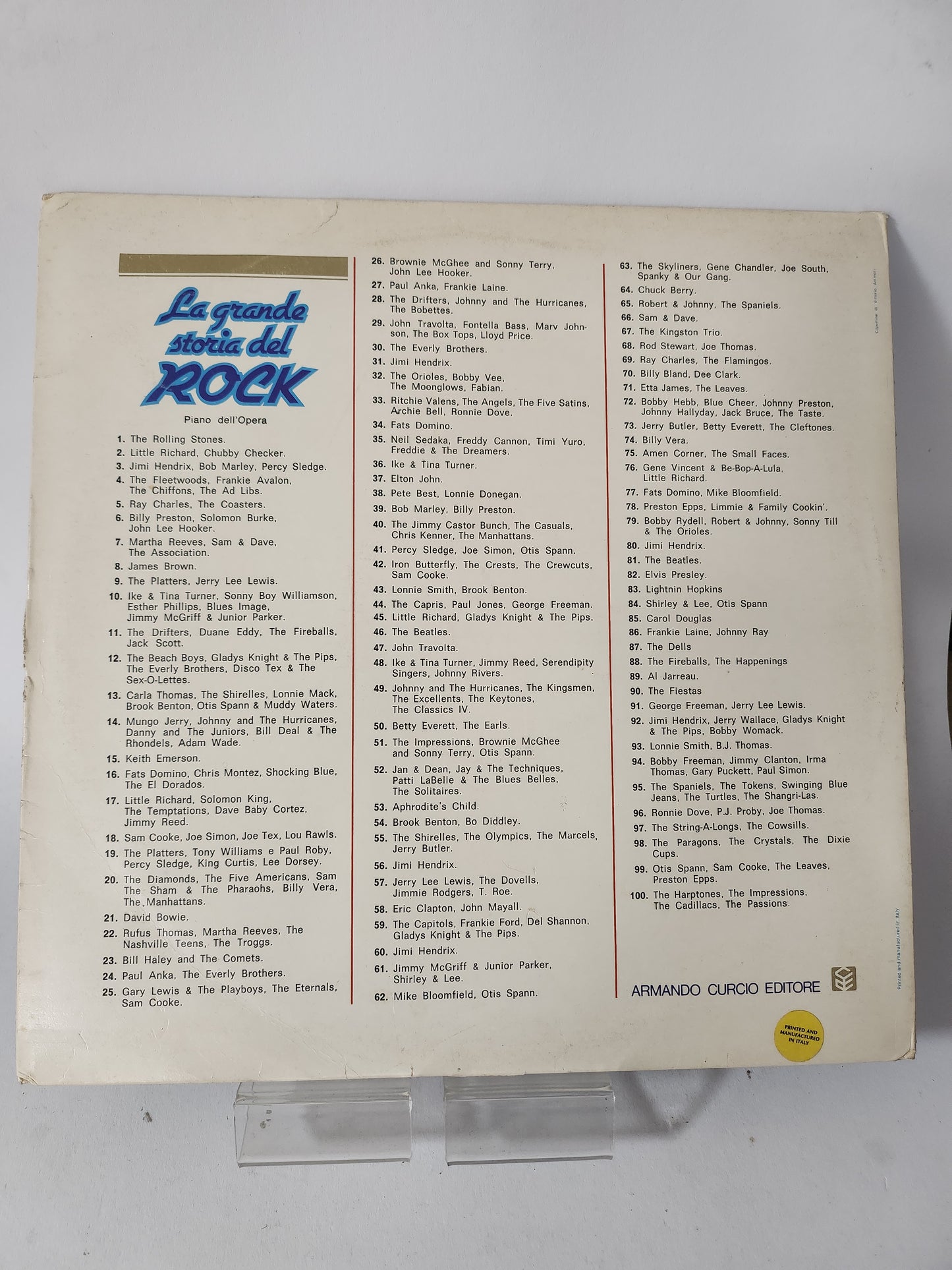 La Grande Storia del Rock 94 LP Vinyl