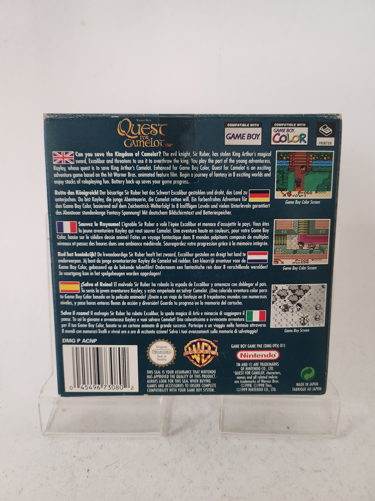 Quest for Camelot CIB Game Boy Color