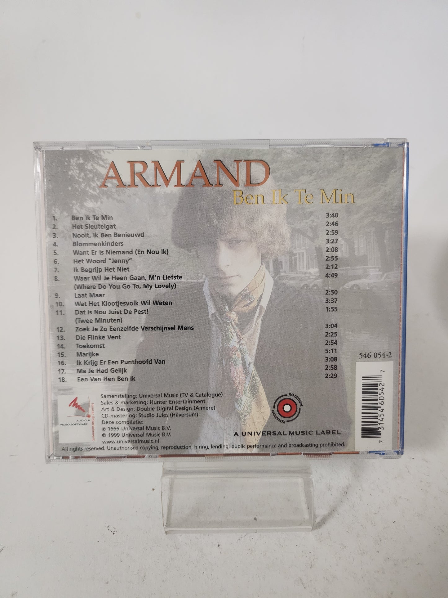 Armand: Ben ik te Min CD