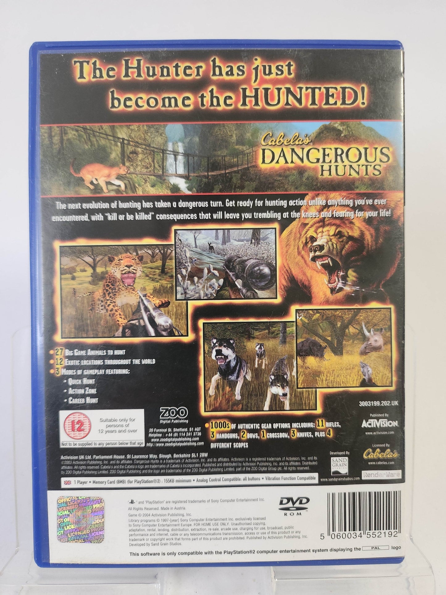Cabela's Dangerous Hunts Playstation 2 - Feniks Gameshop