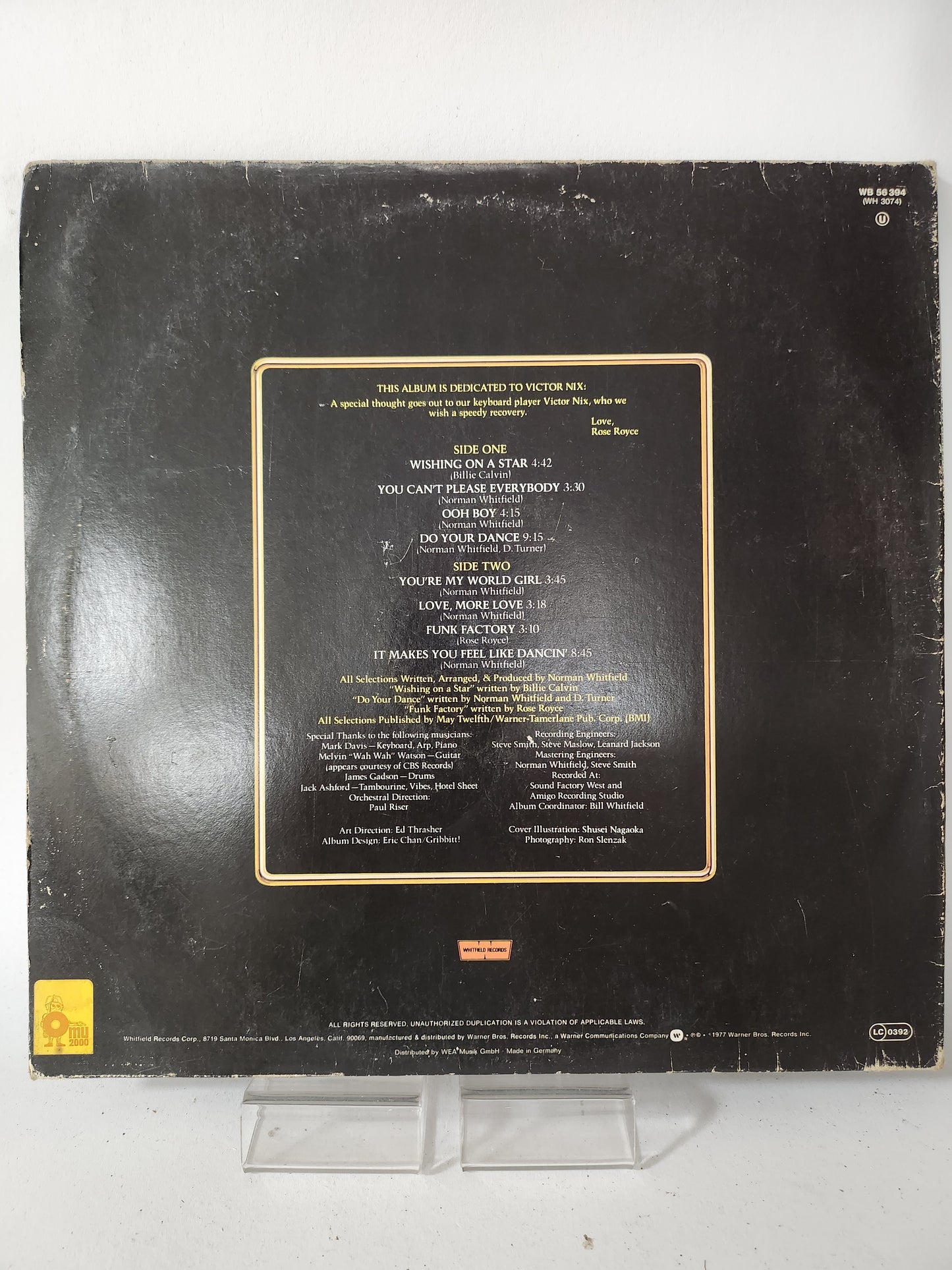In Full Bloom: Rose Royce LP Vinyl