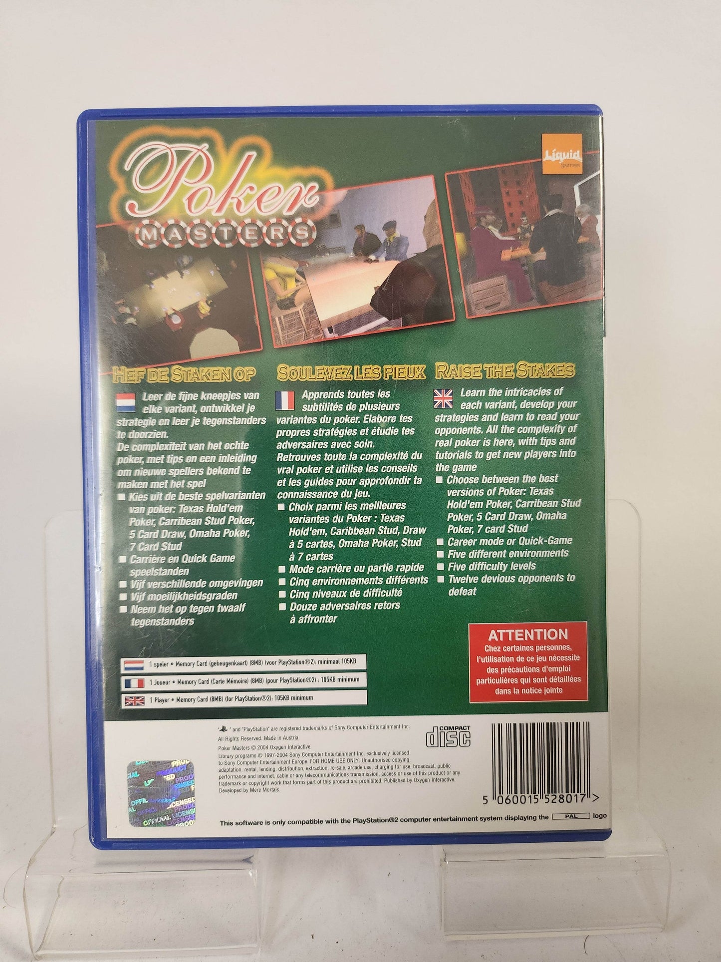 Poker Masters Playstation 2 - Feniks Gameshop