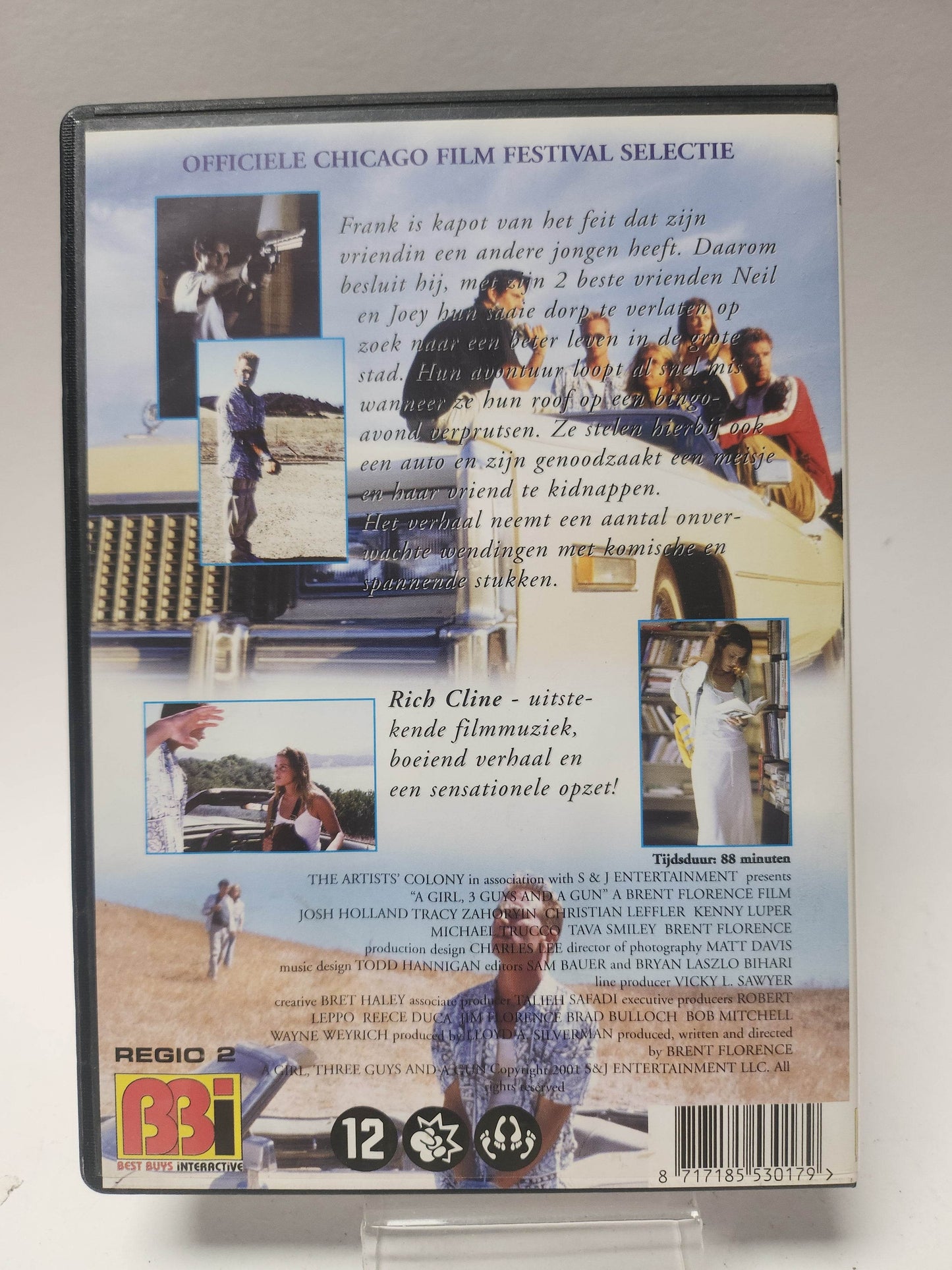 A Girl 3 Guys and a Gun DVD - Feniks Gameshop