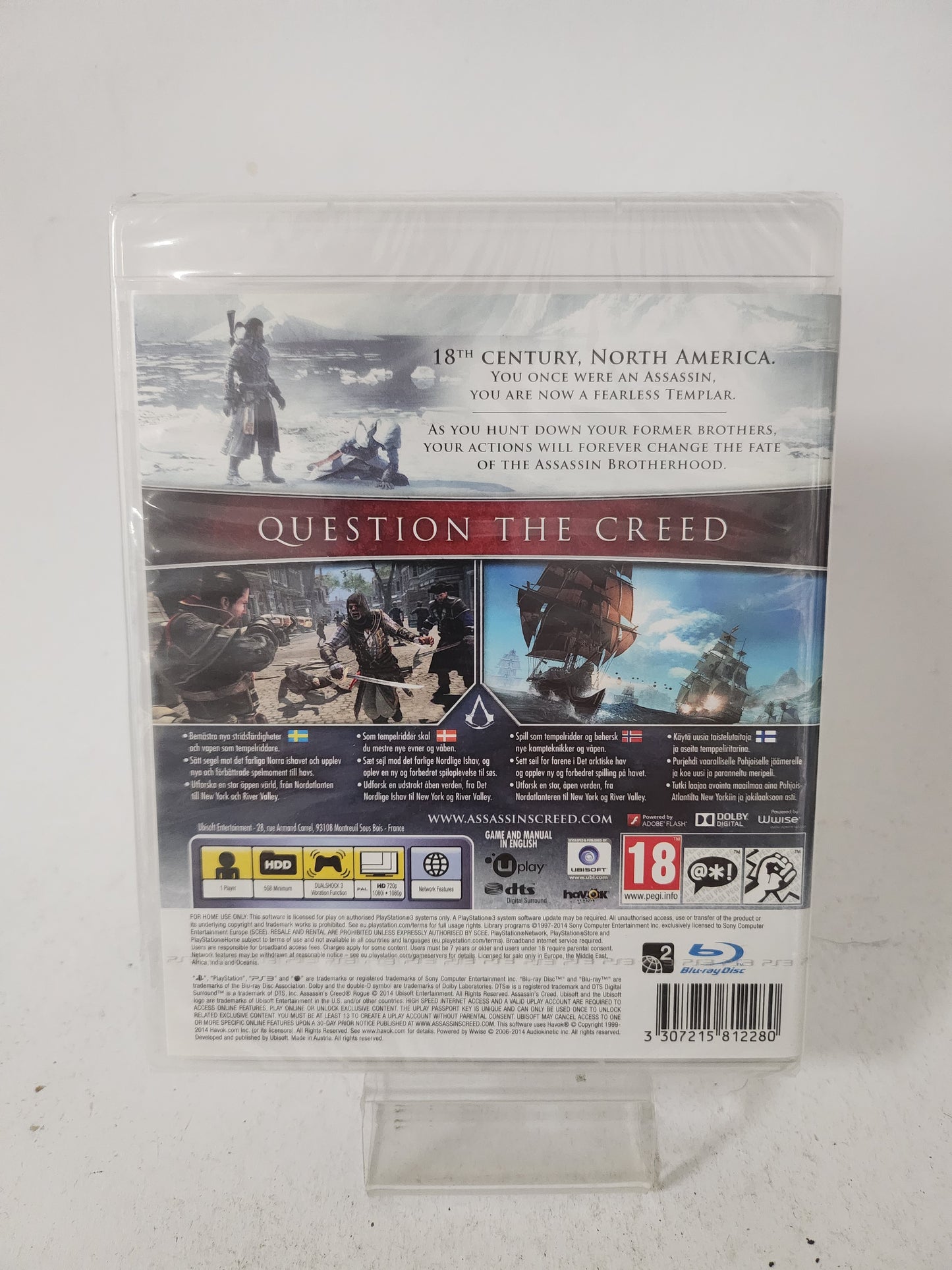 Assassin's Creed Rogue geseald Playstation 3