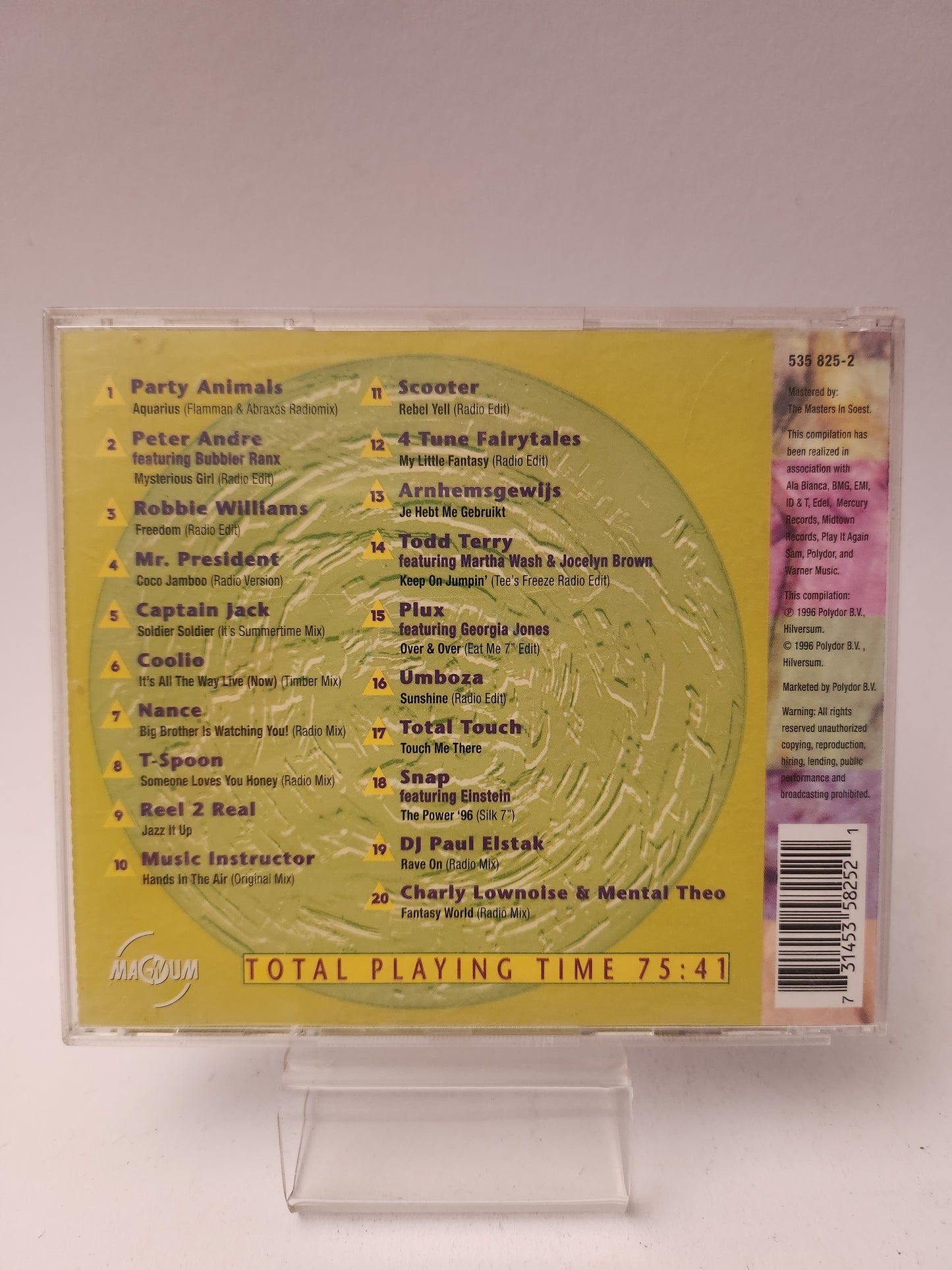 Now Dance Hits '96 Volume 4 CD