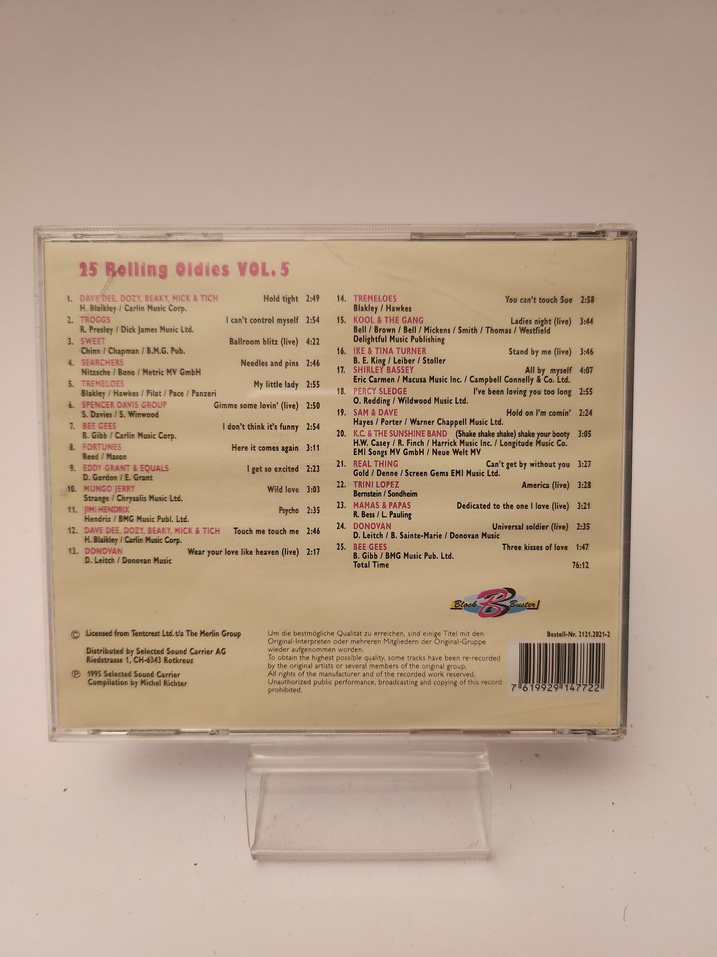 25 Rolling Oldies Volume 5 CD