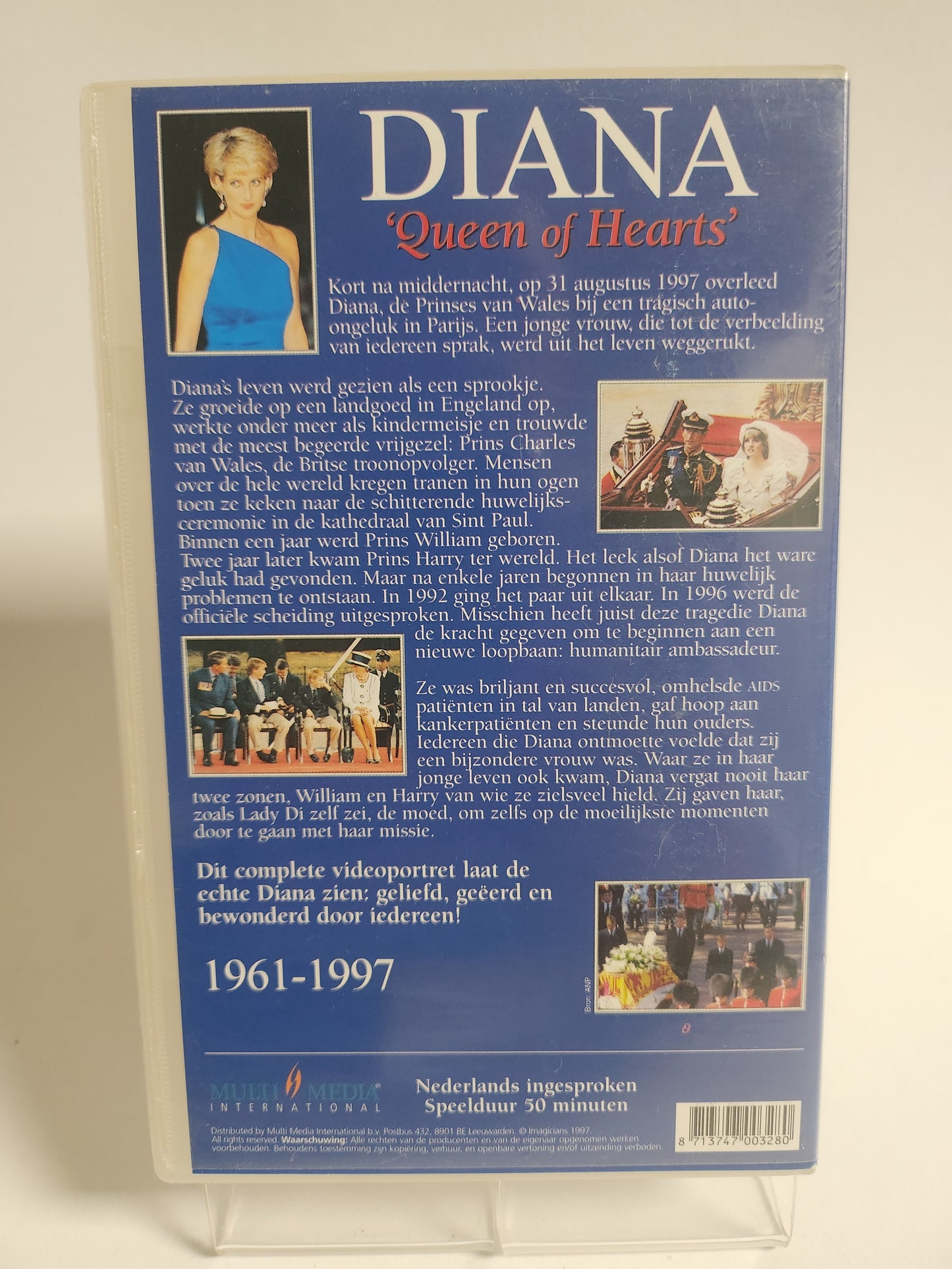 Diana "Queen of Hearts" VHS