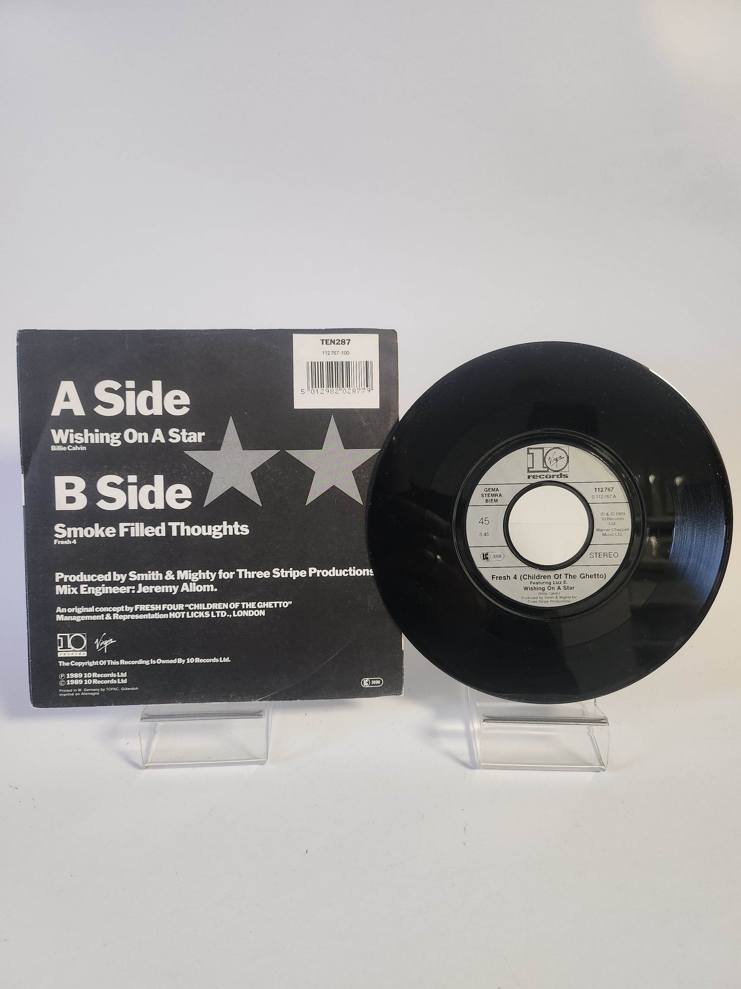 Fresh 4 Fearuring Lizz E: Children of the Ghetto Single Vinyl - Feniks Gameshop