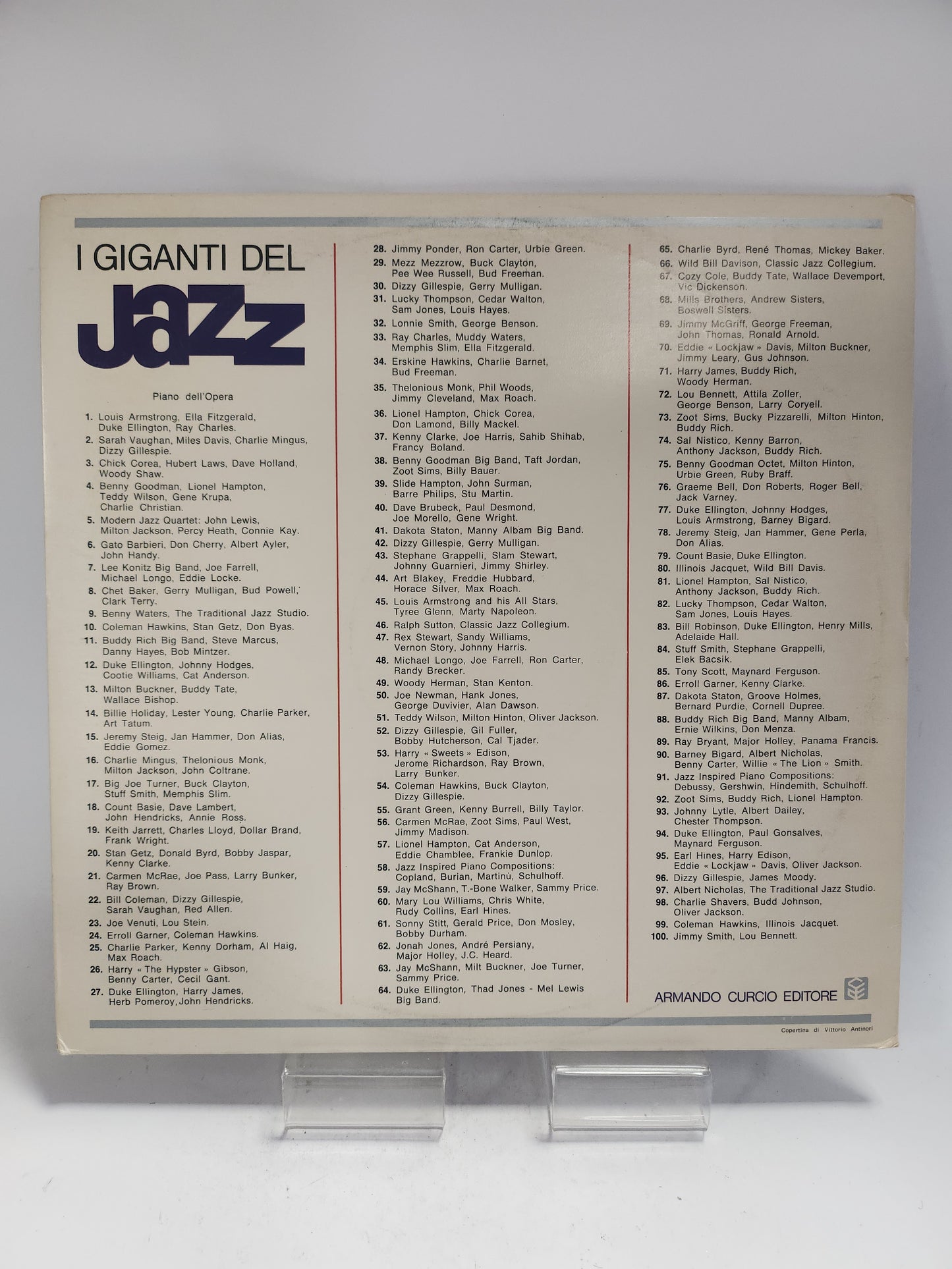 I Giganti Del Jazz 12 LP Vinyl