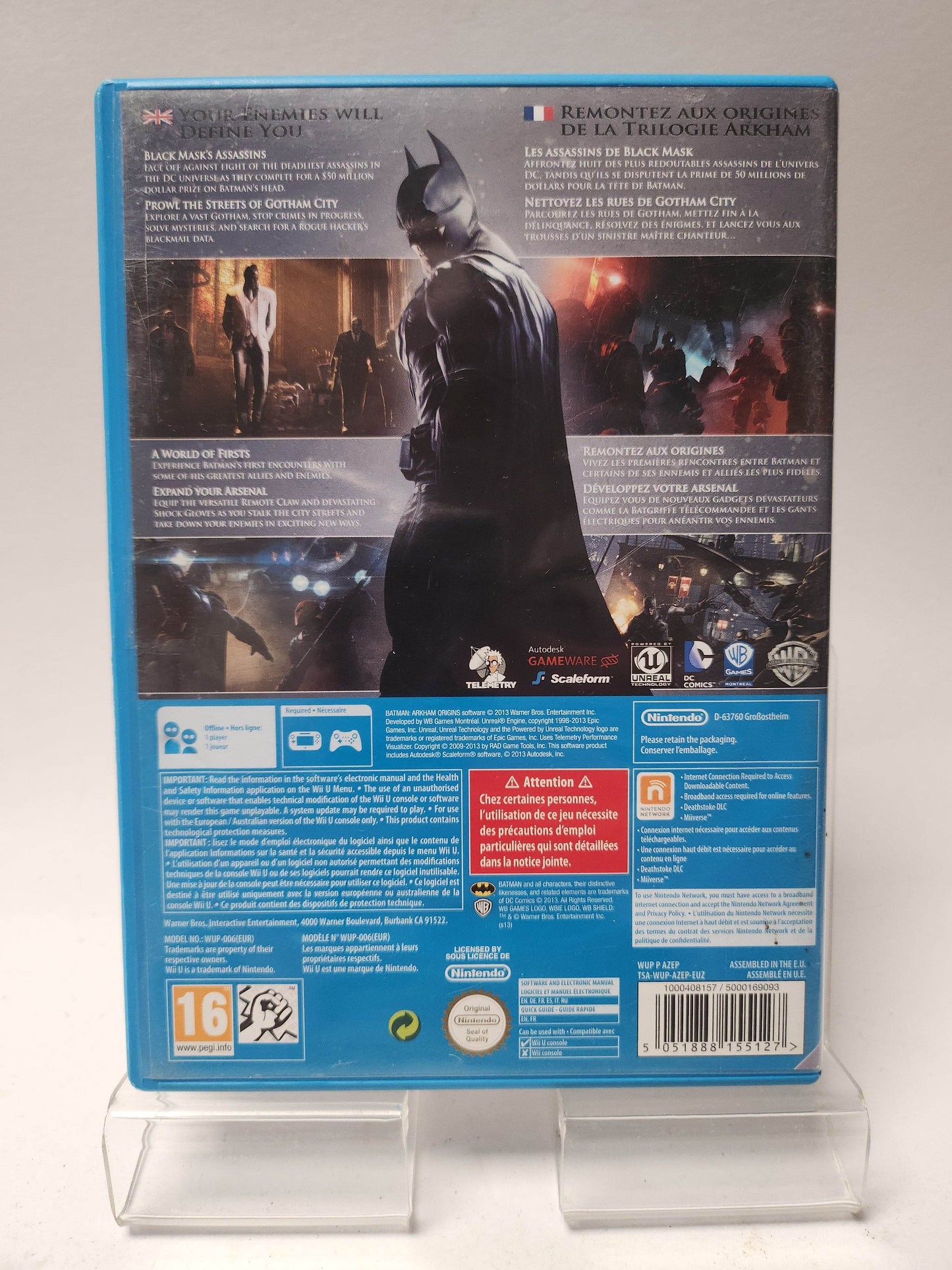 Batman Arkham Origins Nintendo Wii U - Feniks Gameshop