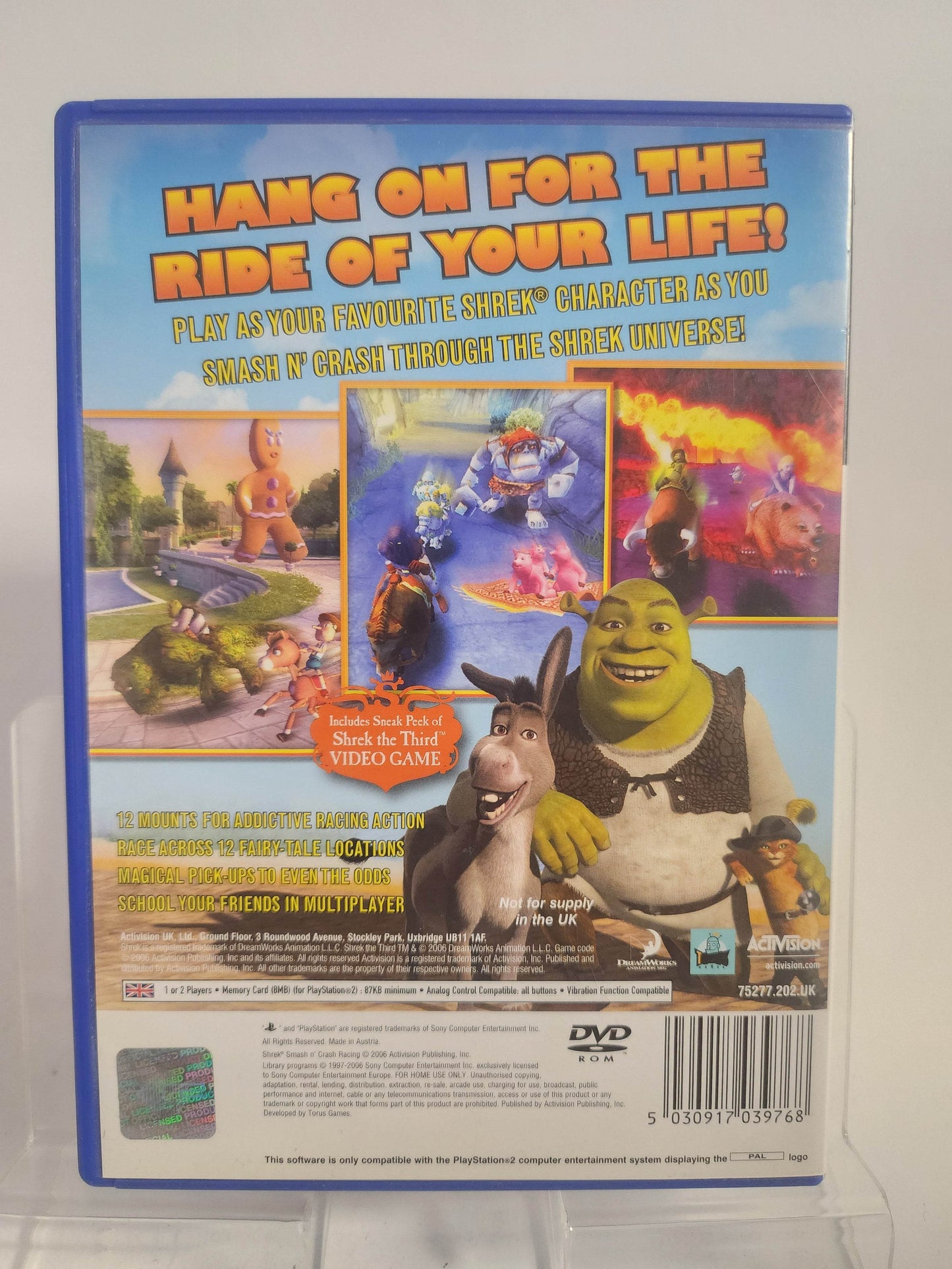 Shrek Smash 'n Crash Racing Playstation 2 - Feniks Gameshop