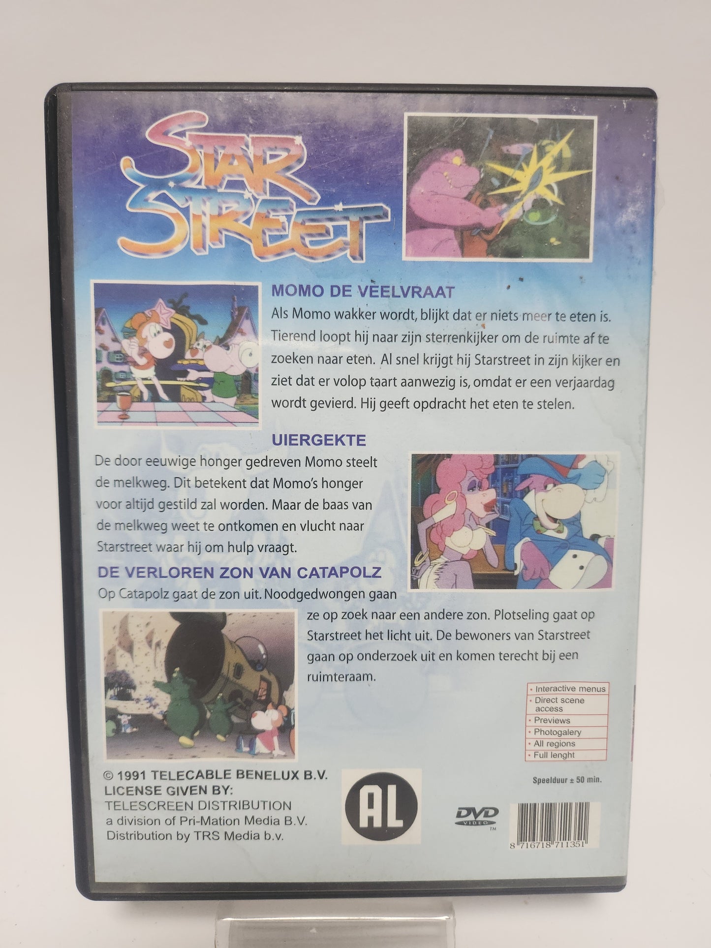Star Street: Momo de Veelvraat DVD Kids