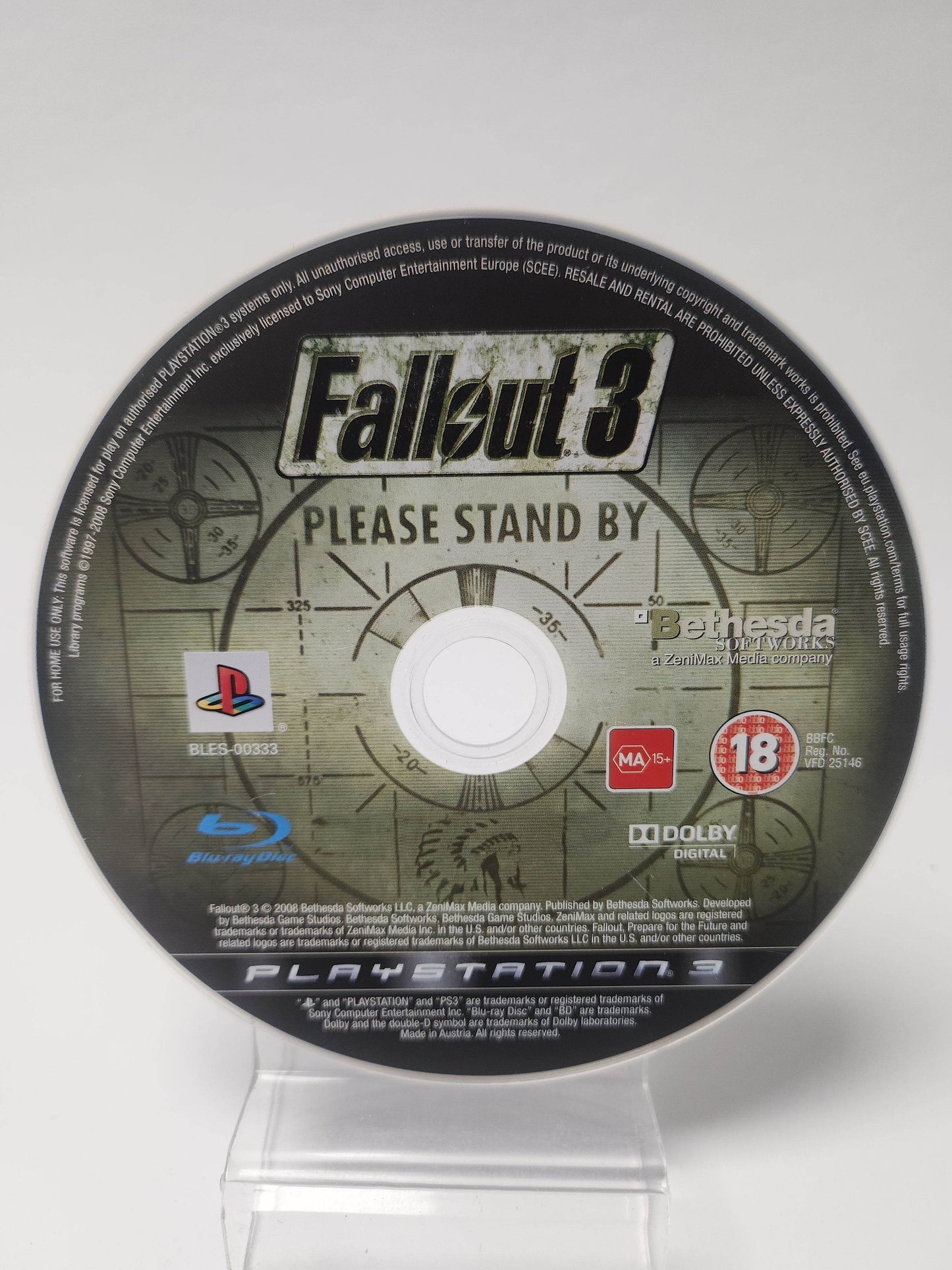 Fallout 3 (Disc Only) PlayStation 3 - Feniks Gameshop
