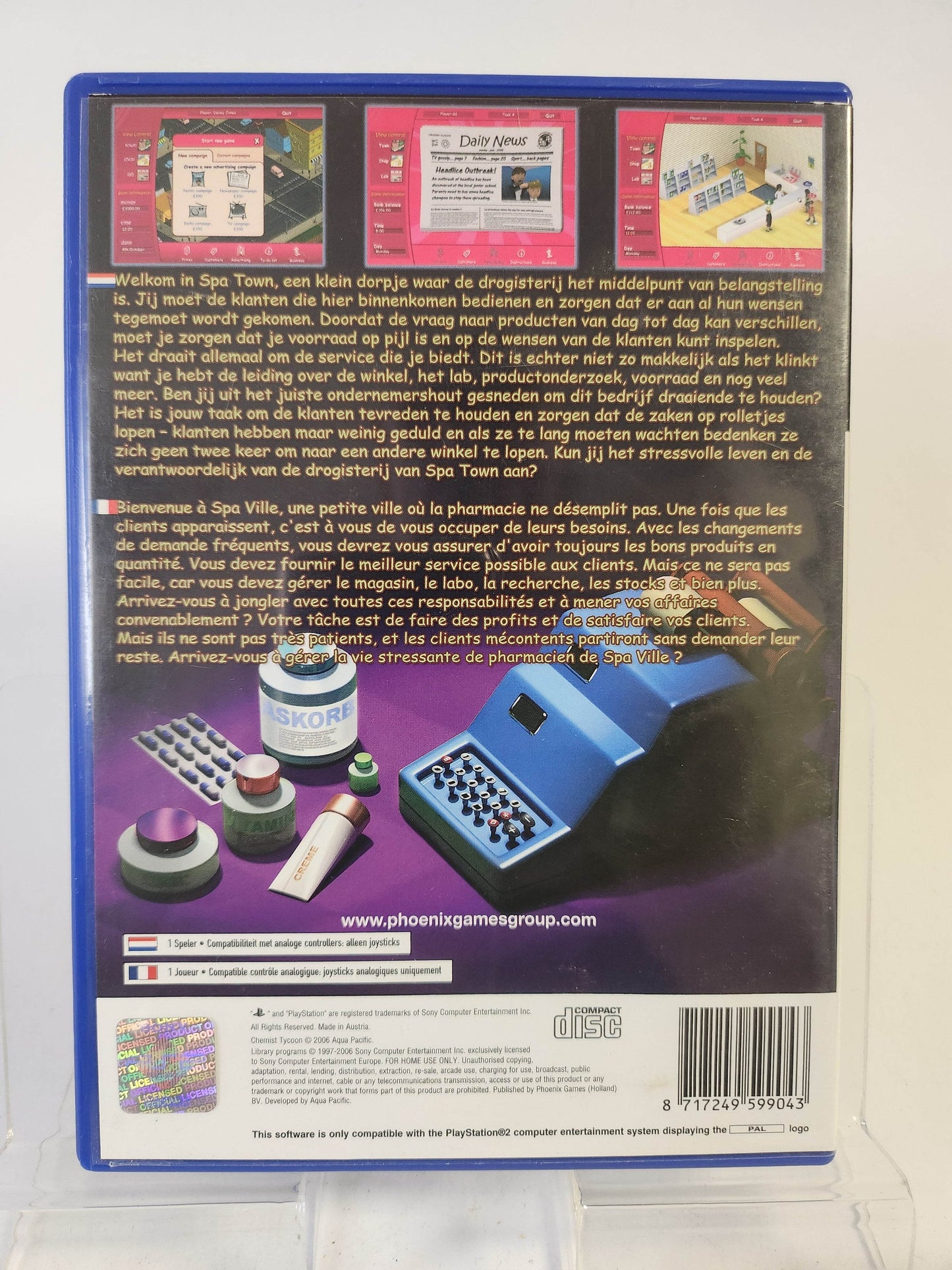 Chemist Tycoon Playstation 2 - Feniks Gameshop