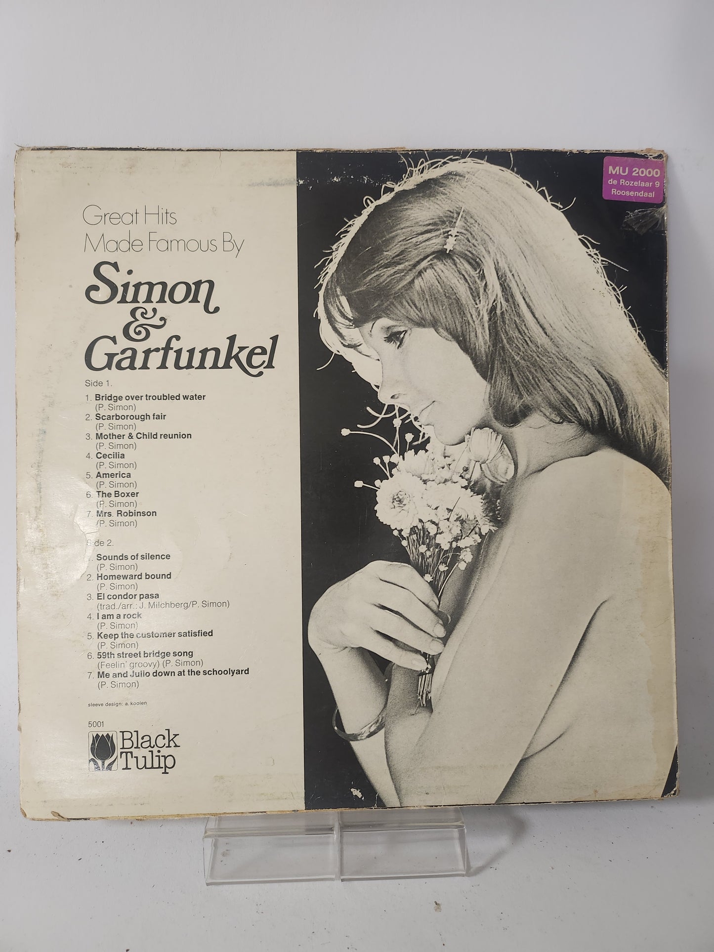 Great Hits made Famous by Simon & Garfunkel LP Vinyl