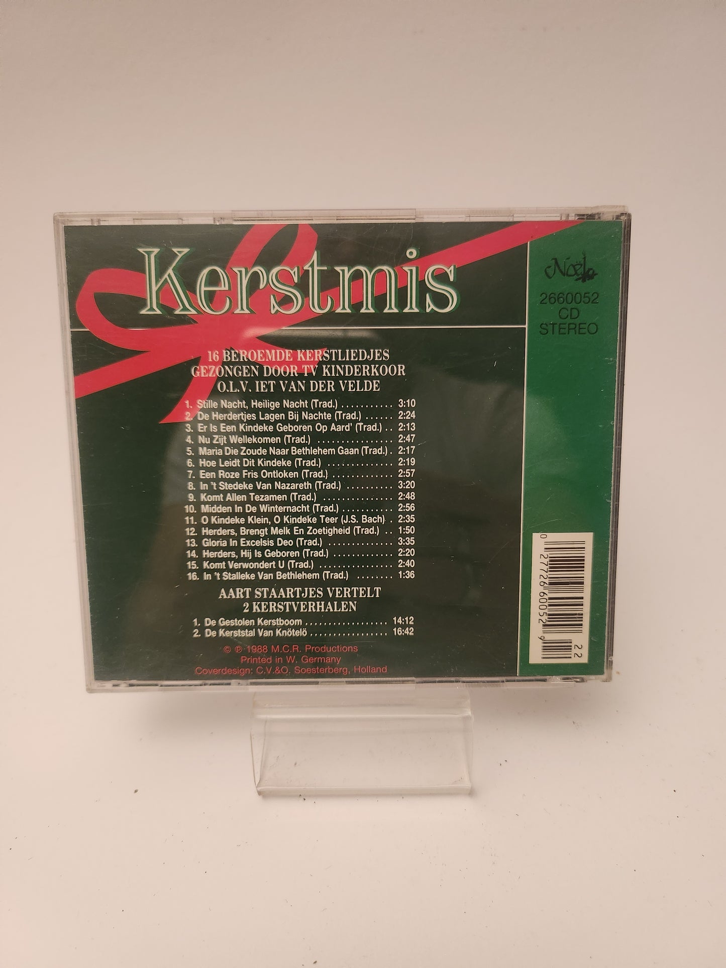 Kerstmis: 16 Beroemde Kerstliedjes + 2 Kerstverhalen CD