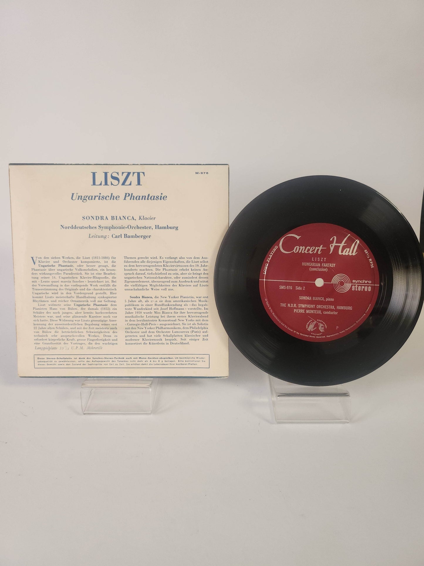 Liszt: Ungarische Fantasie Single Vinyl - Feniks Gameshop