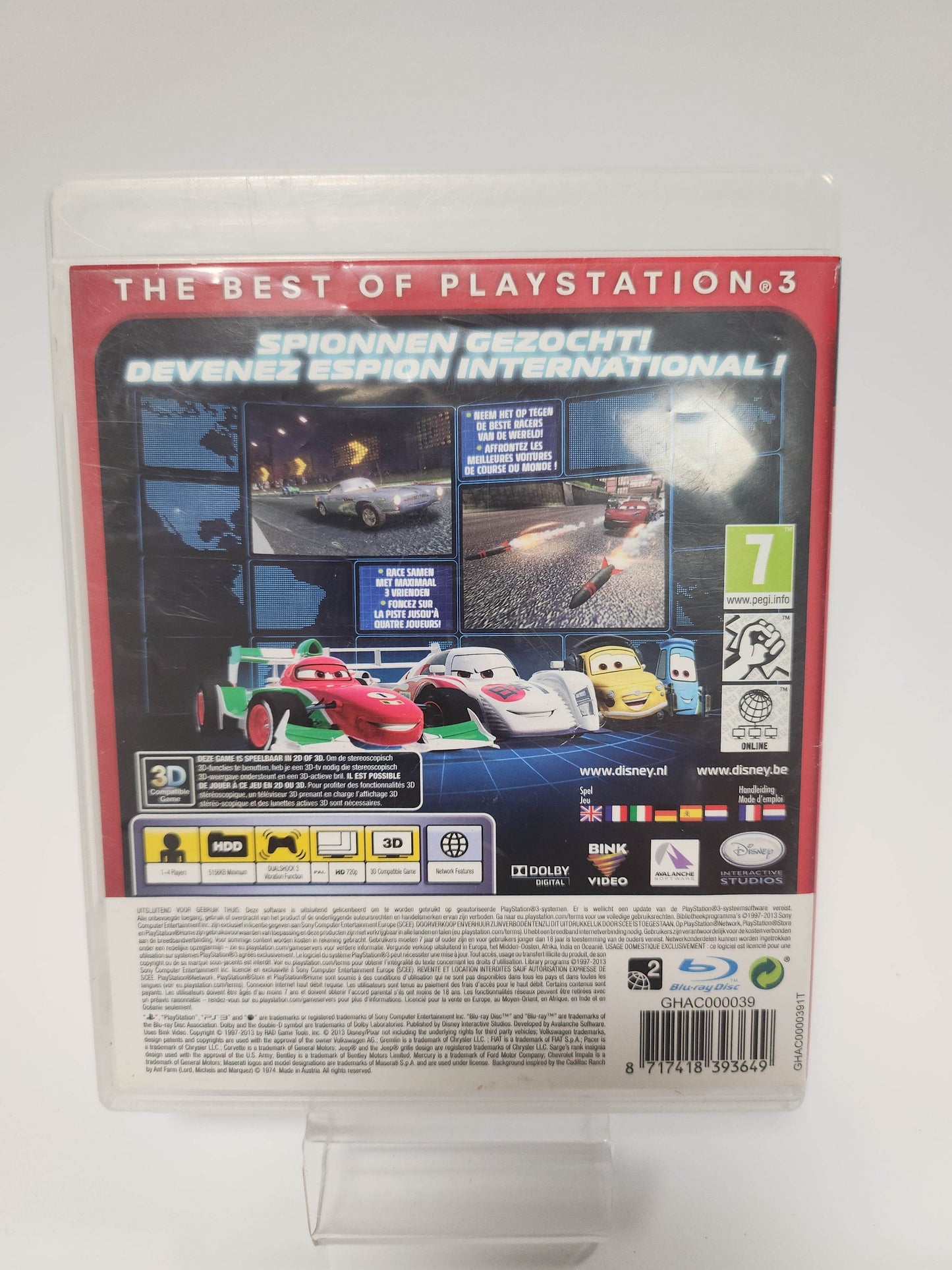 Disney Pixar Cars 2 Essentials Playstation 3 - Feniks Gameshop