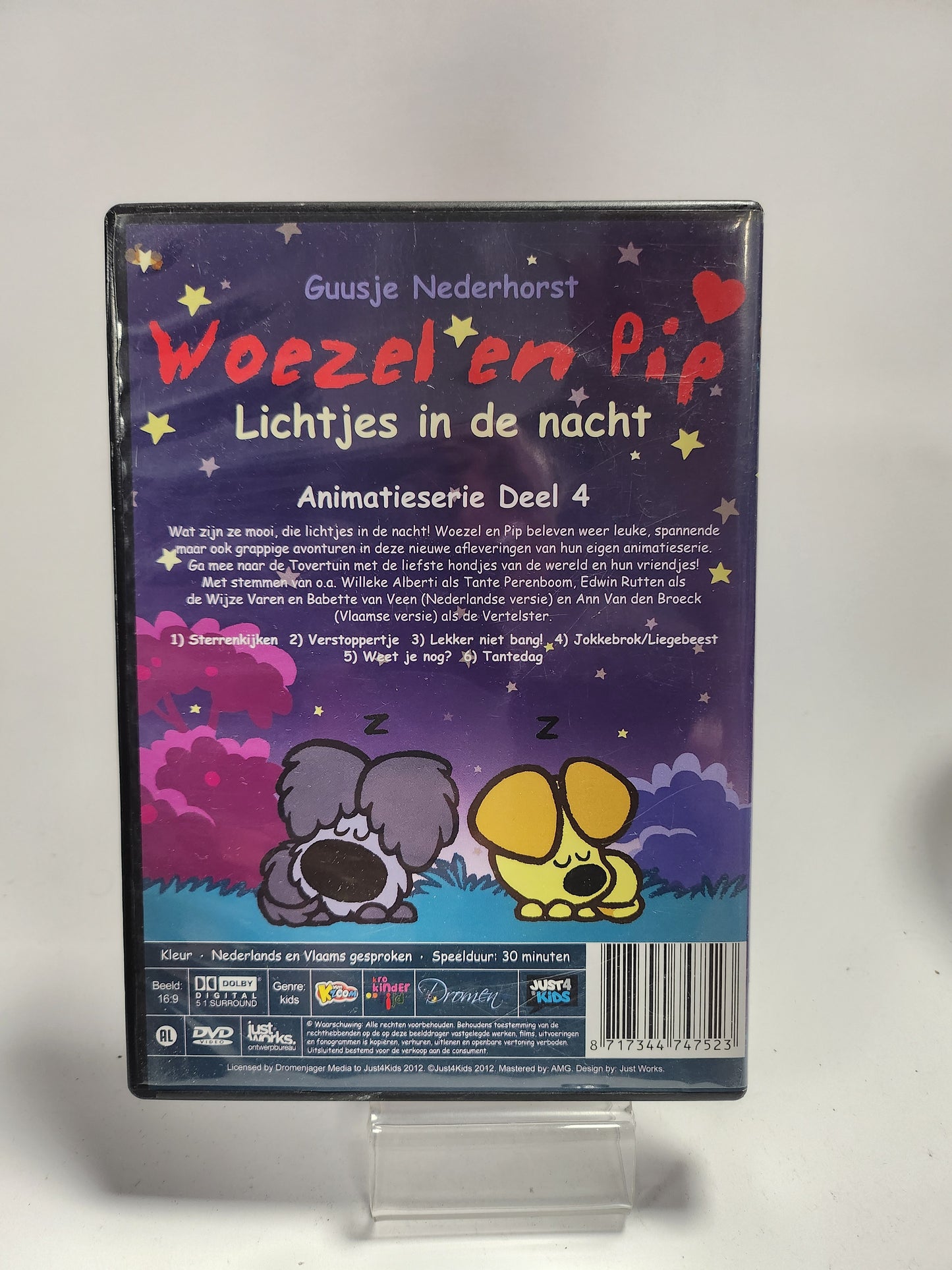 Woezel en Pip: Lichtjes in de Nacht Deel 4 Dvd Kids