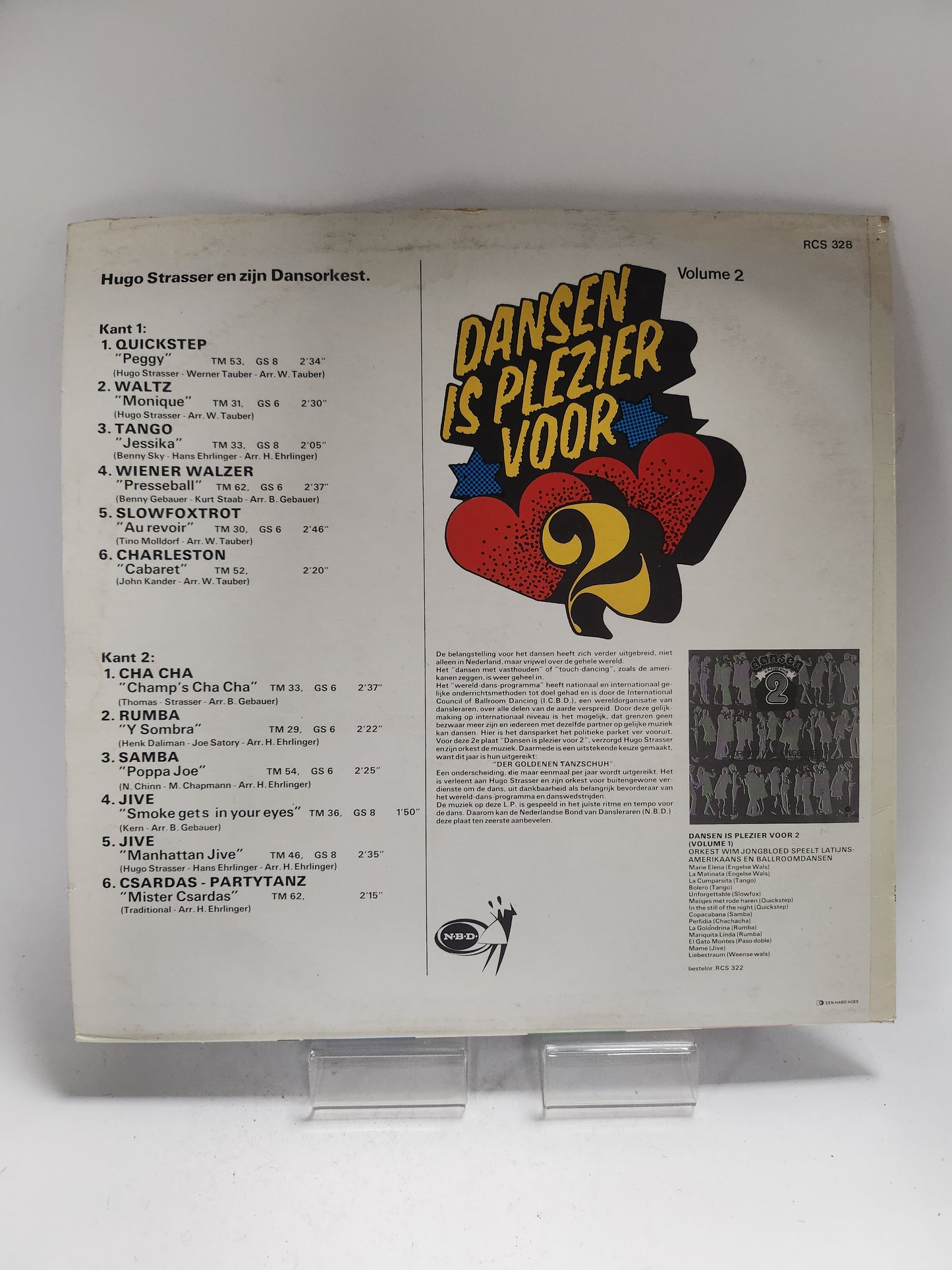 Dansen is Plezier voor 2 Volume 2 LP Vinyl