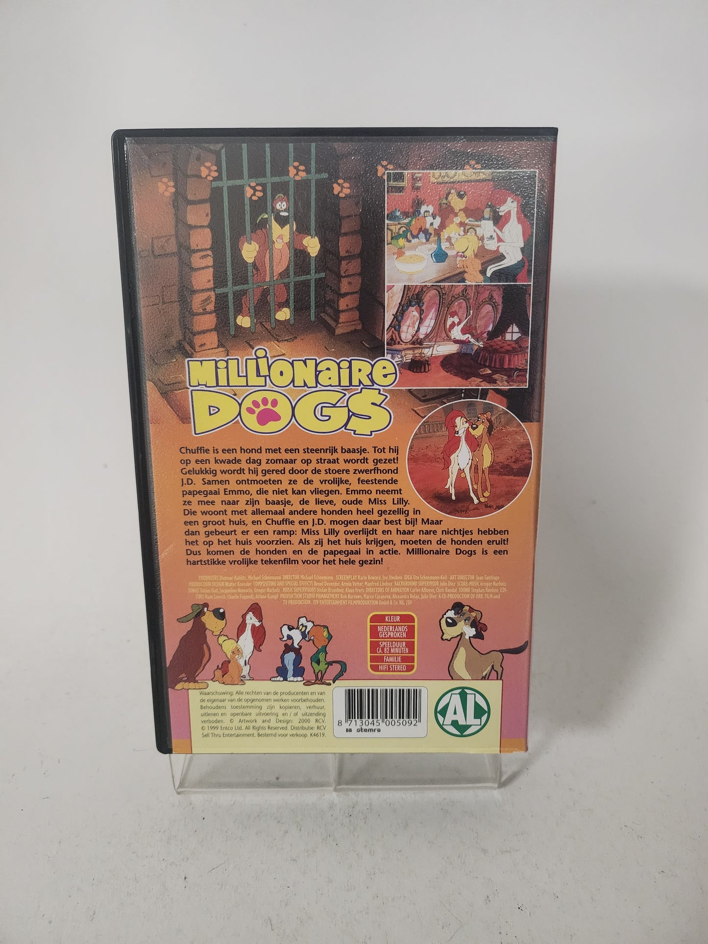 Millionaire Dogs VHS Kids