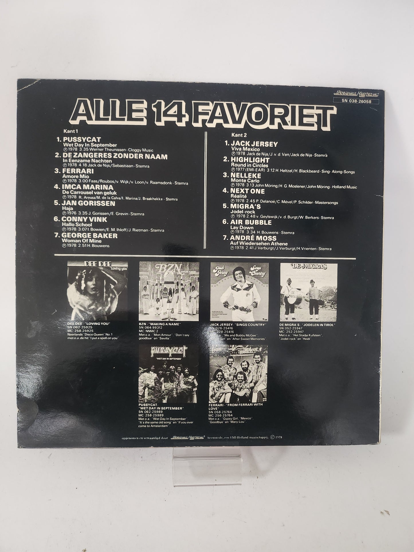 Alle 14 Favoriet LP Vinyl