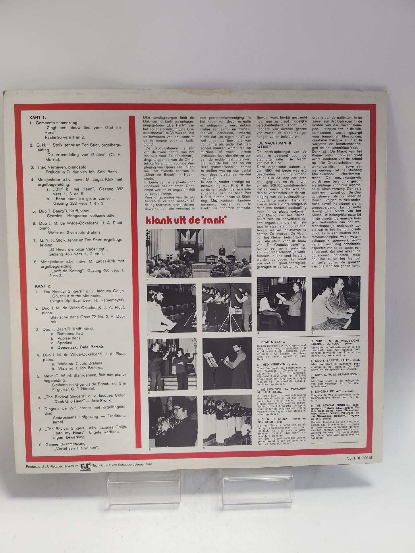 Klank uit "de Rank" LP Vinyl
