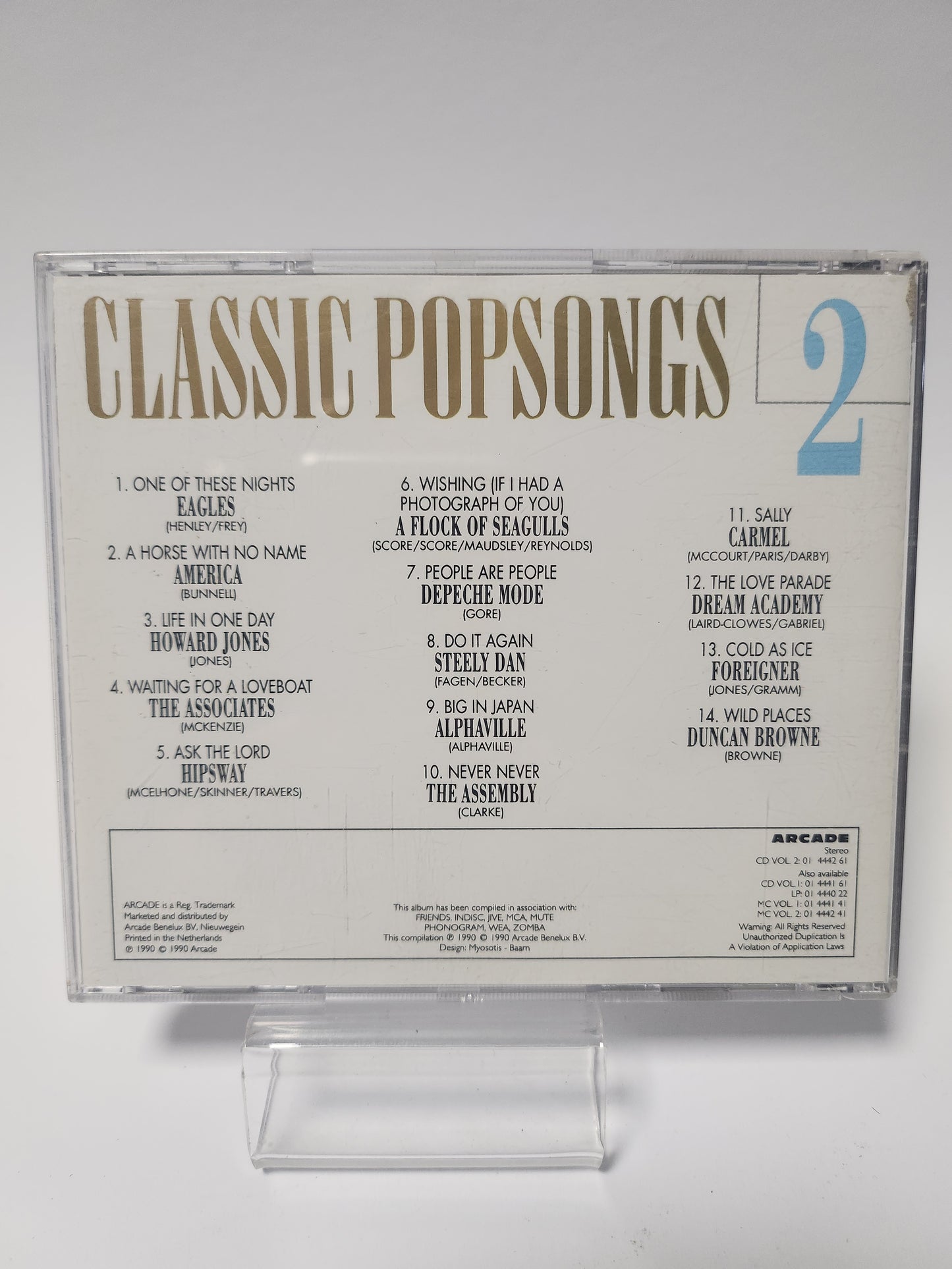 Classic Pop Songs 2 CD