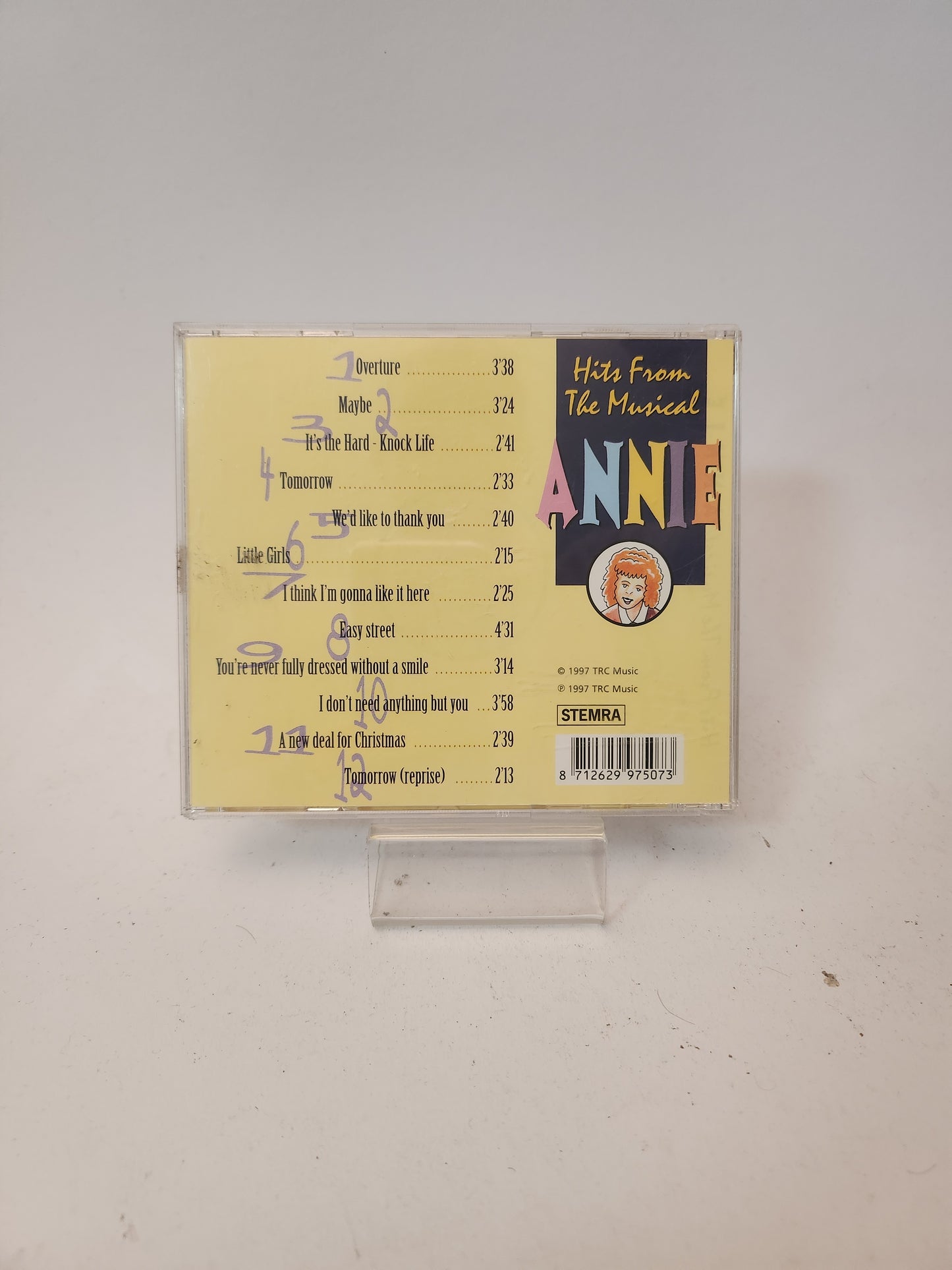 Annie: Hits from the Musical CD