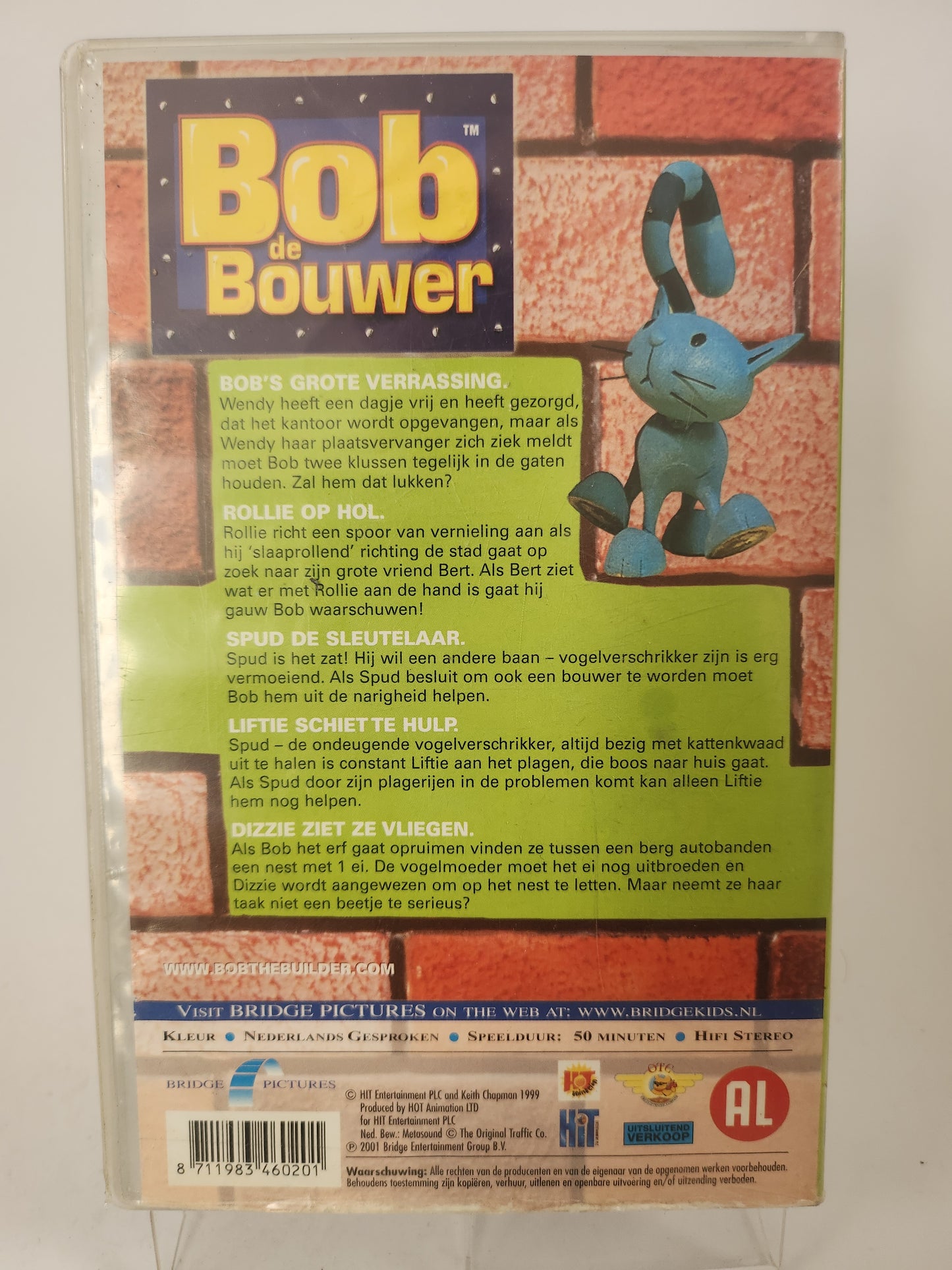 Bob de Bouwer "Bob's Grote Verrassing" VHS Kids