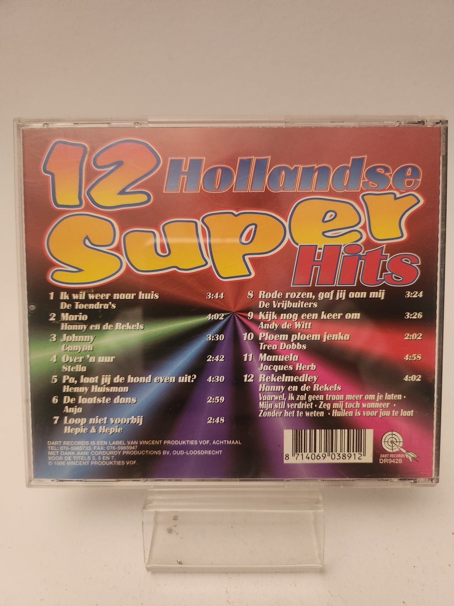 12 Hollandse Super Hits CD