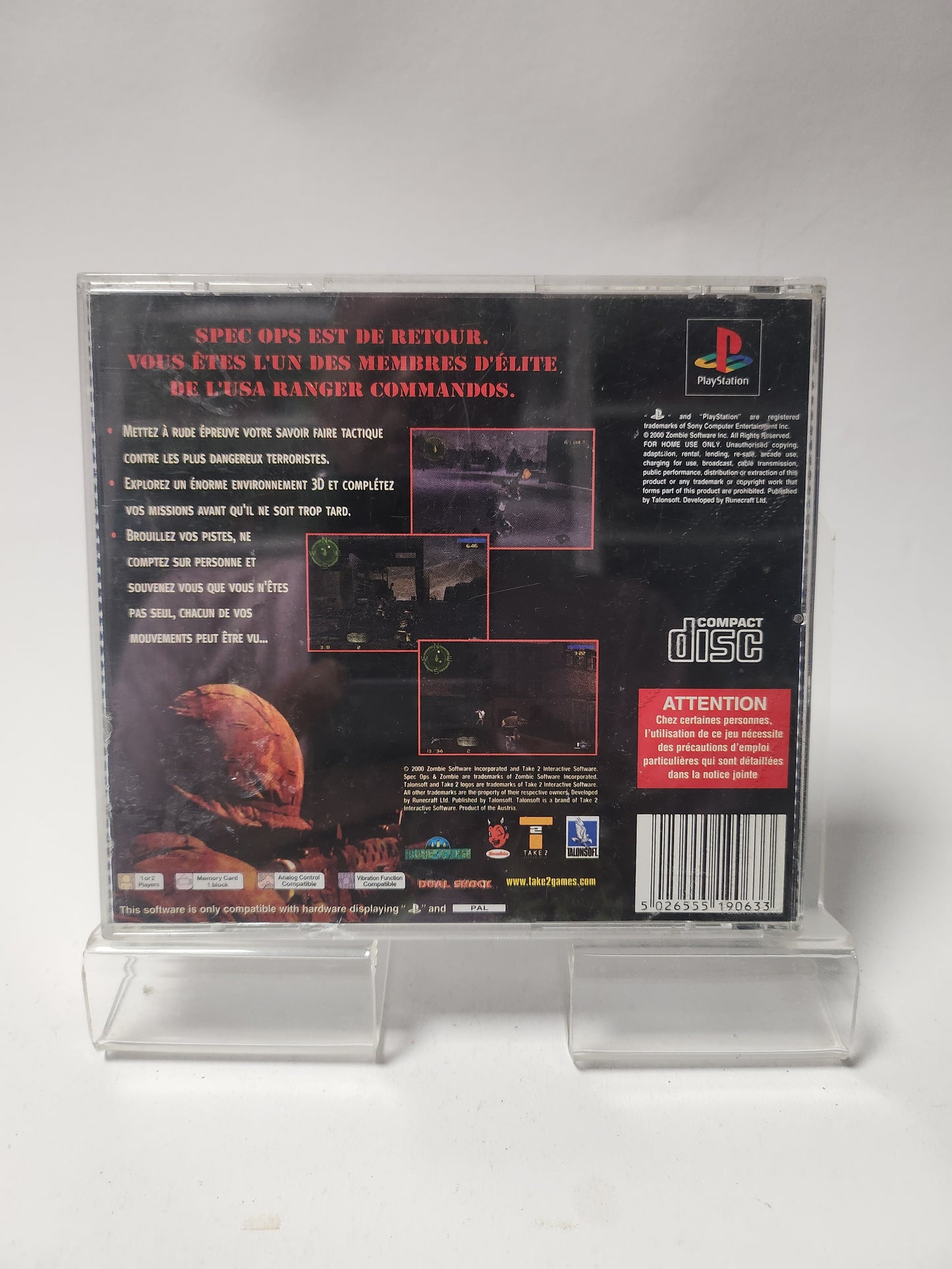 Spec Ops Ranger Elite Playstation 1