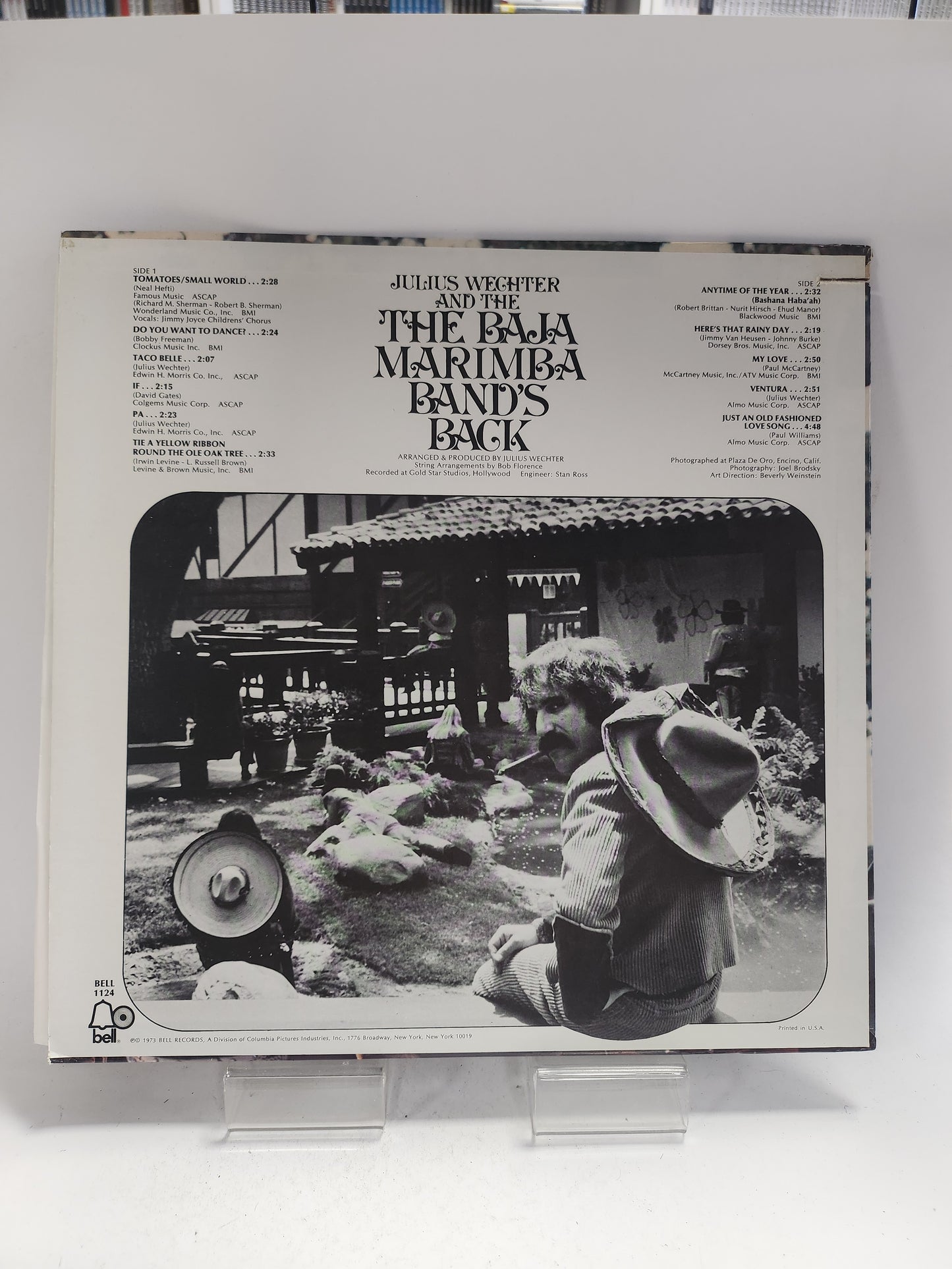 Julius Weghter and the Baja Marimba Band's Back LP Vinyl