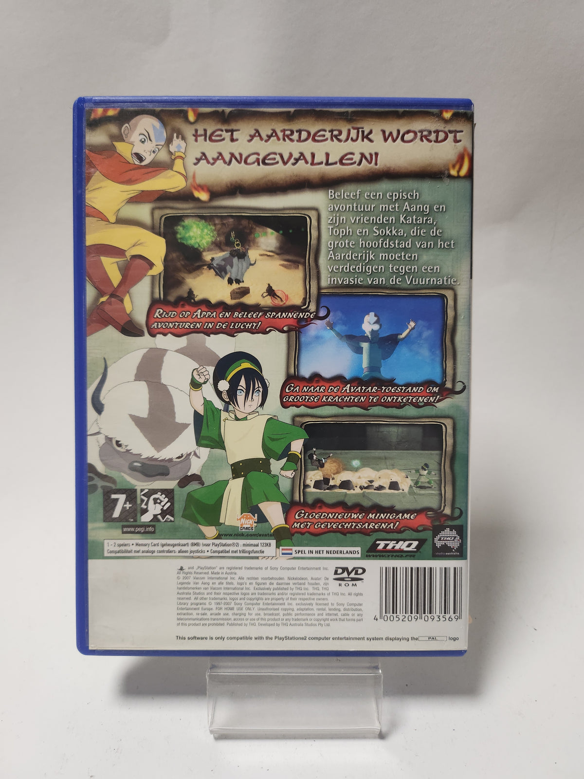 Avatar: de Legende van Aang de Brandende Aarde (No Book) PlayStation 2