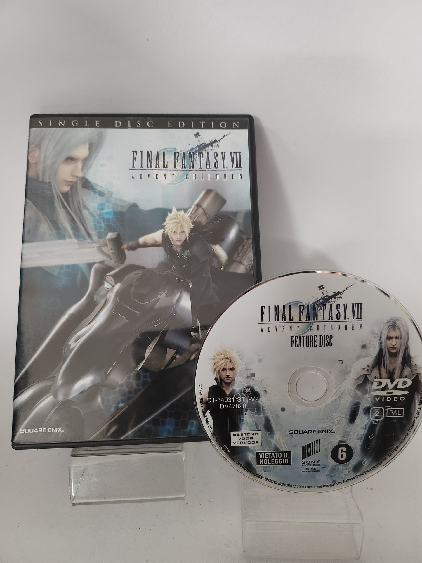 Final Fantasy VII: Advent Children Dvd