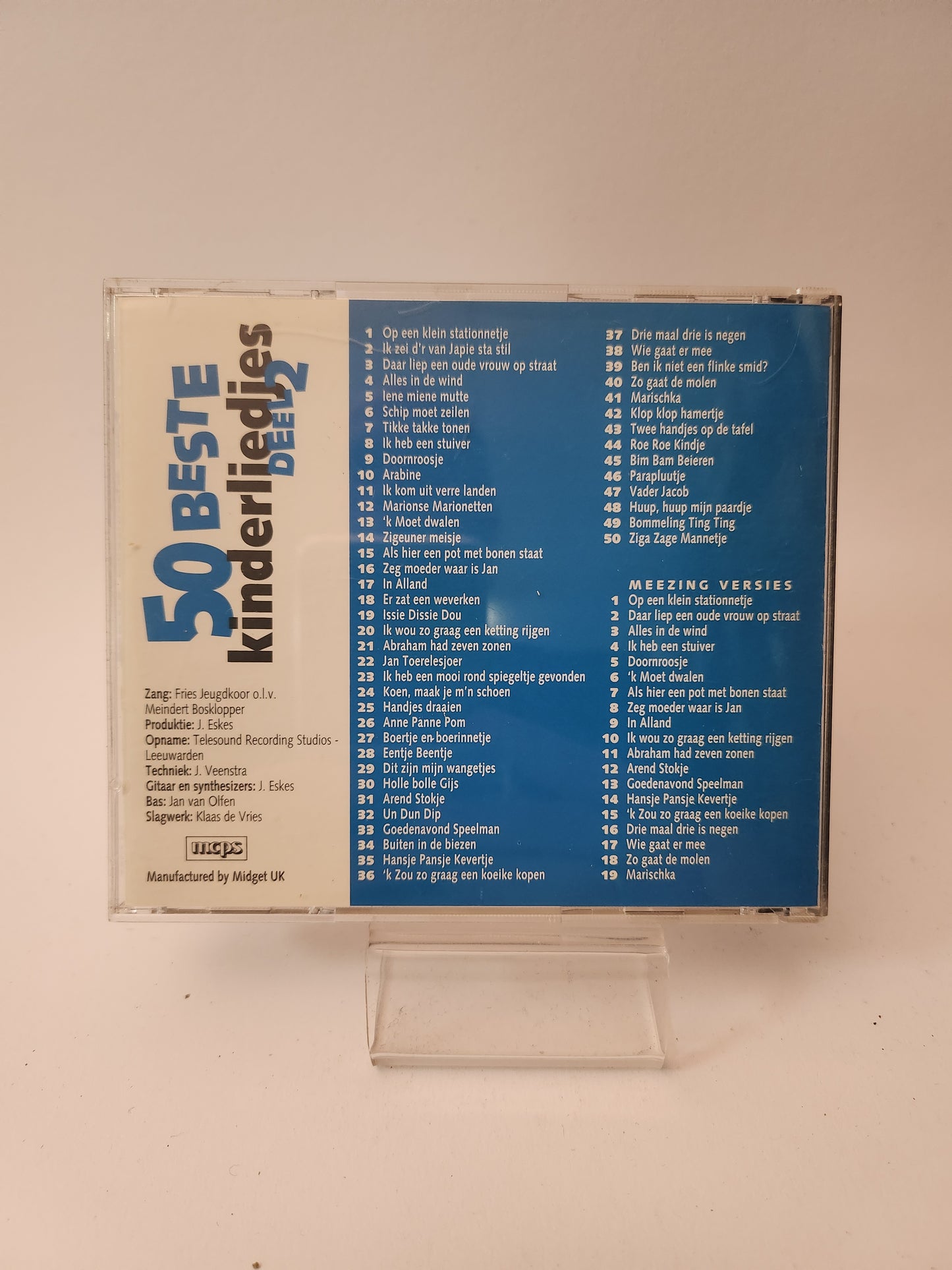 50 Beste Kinderliedjes Deel 2 CD
