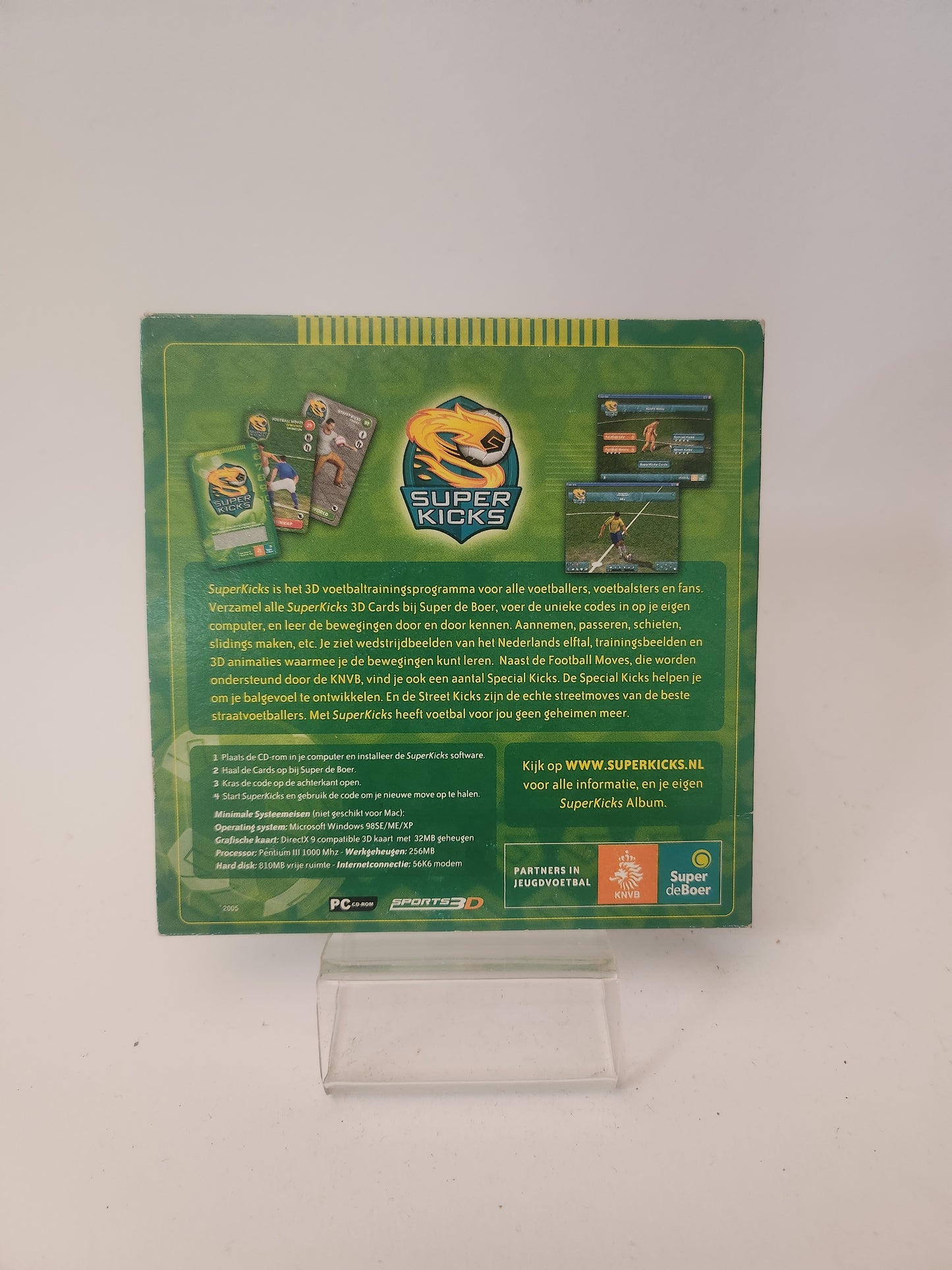 Super Kicks: 3D Trainingsprogramma Dvd